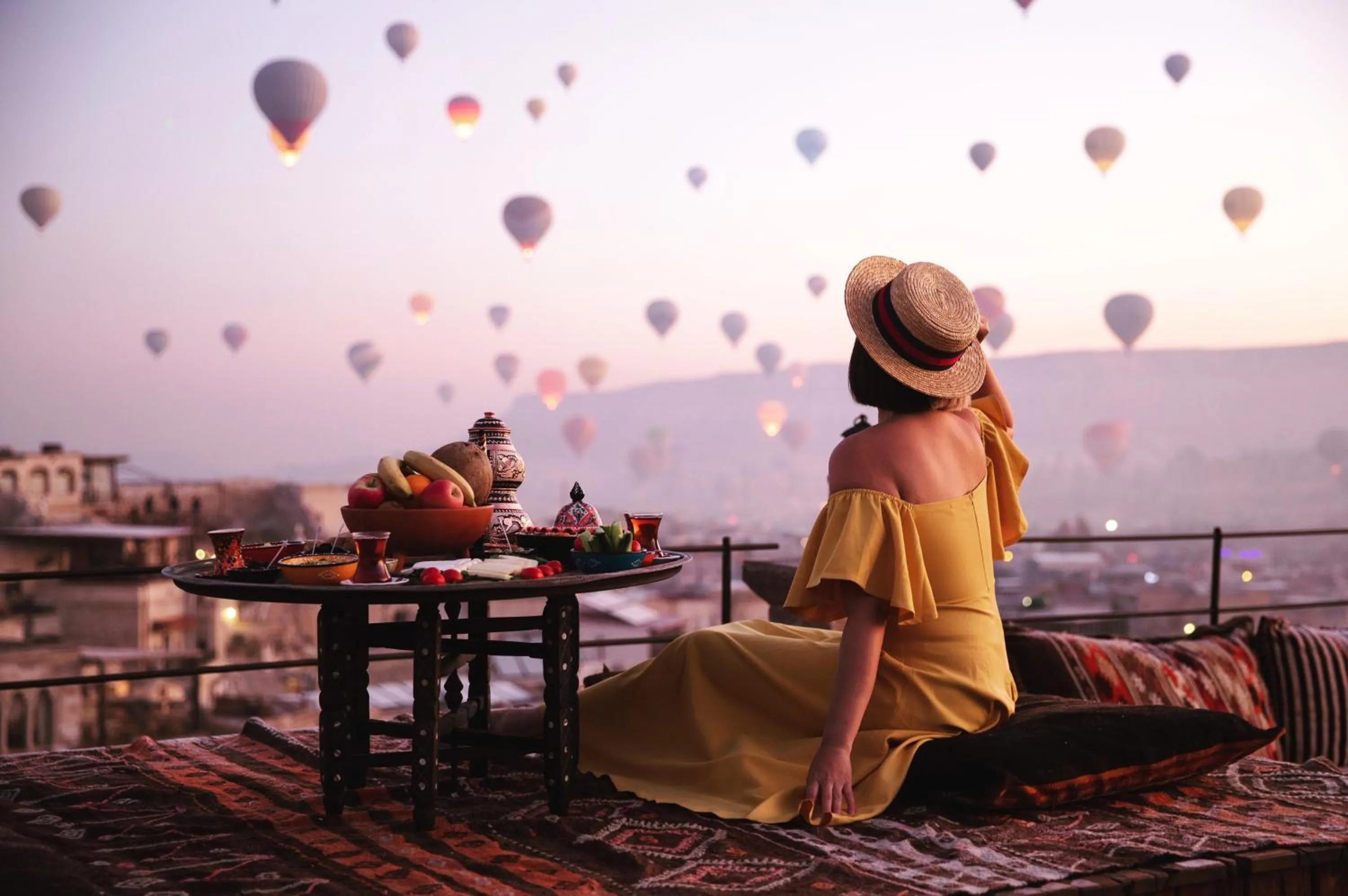 Natural landscape in Sultan Cave Suites