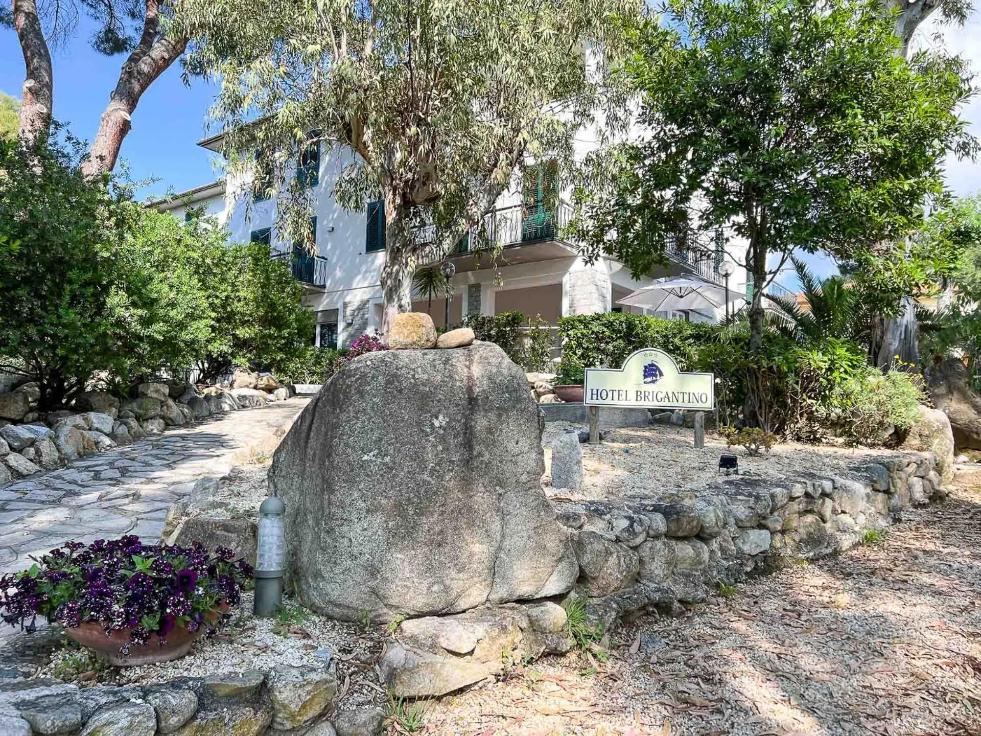 Property building in Hotel Brigantino