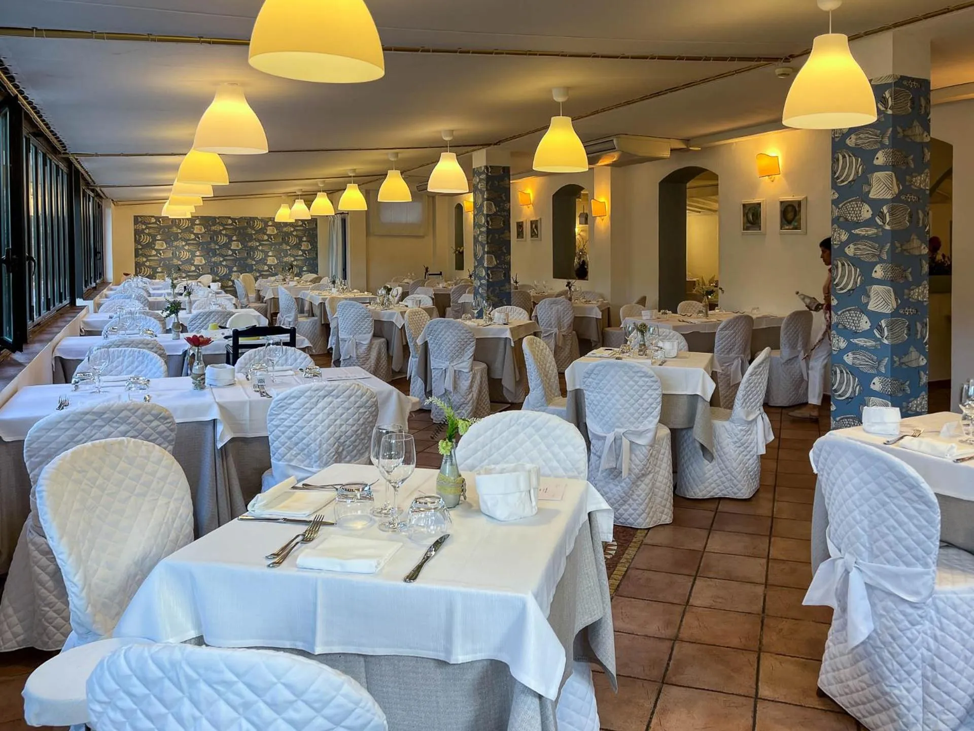 Restaurant/places to eat in Hotel Brigantino