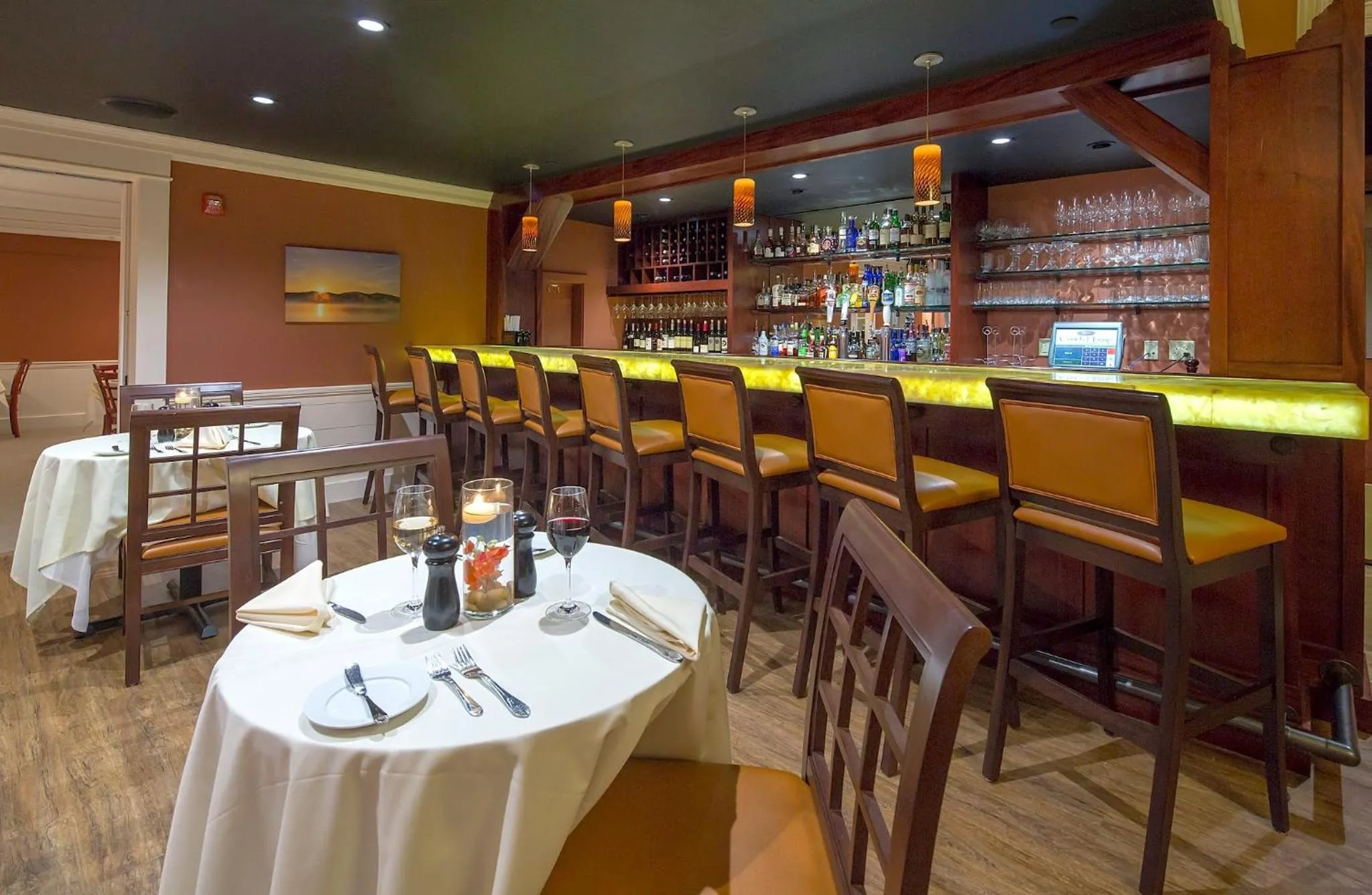 Lounge or bar in The New London Inn