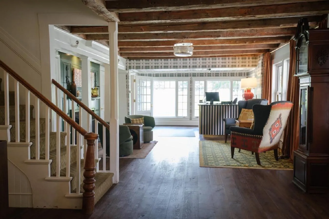 Lobby or reception in The New London Inn
