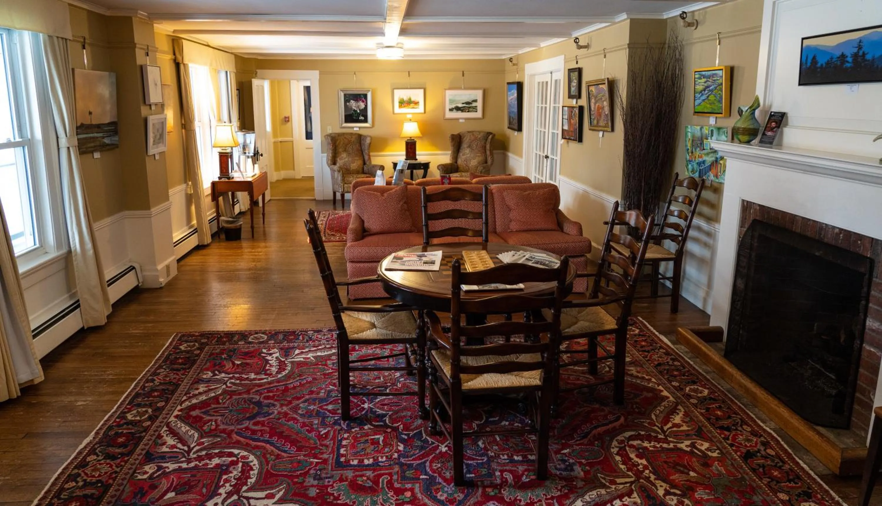 Lobby or reception in The New London Inn