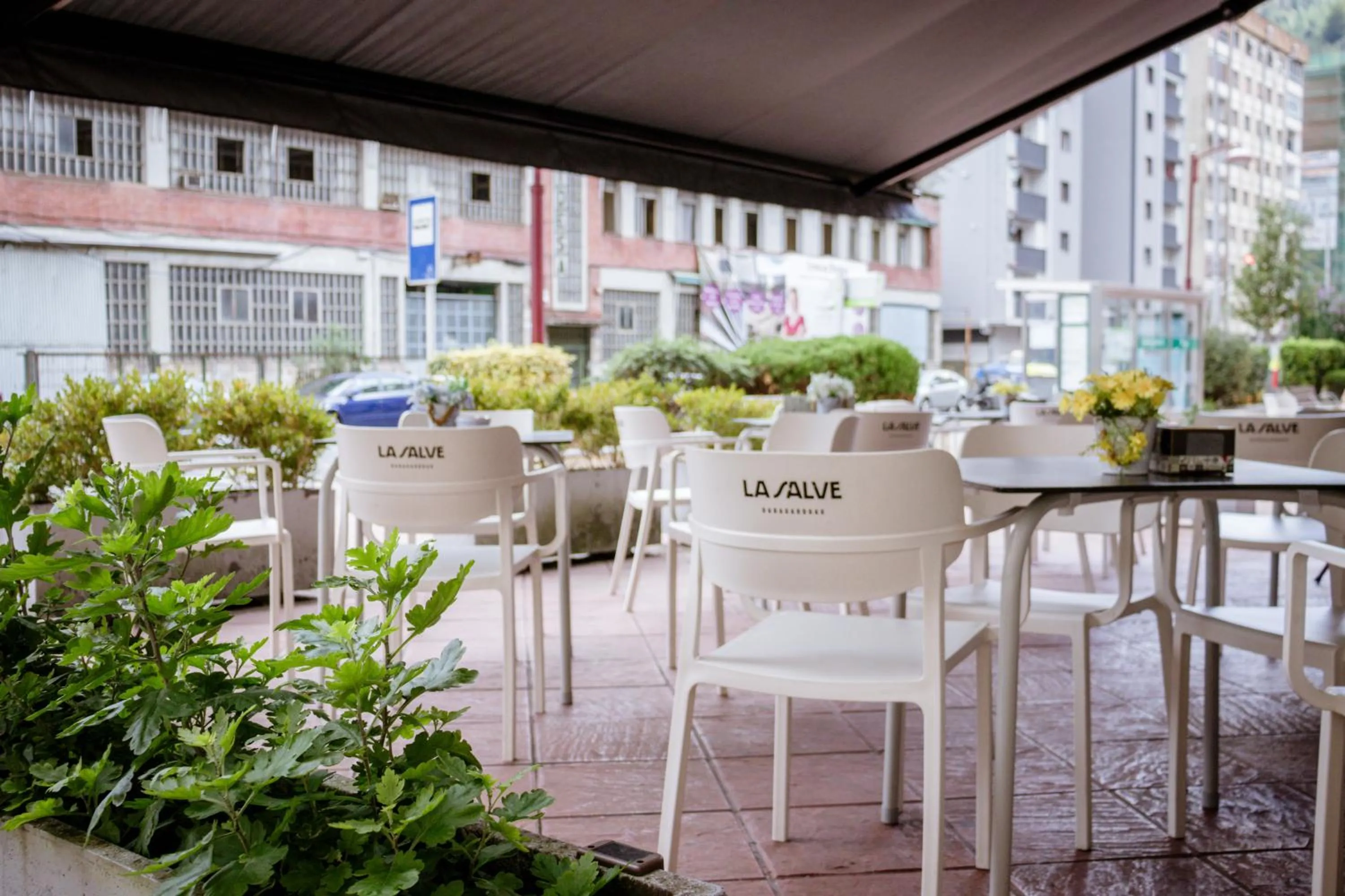Balcony/Terrace in Hotel Villa De Ermua