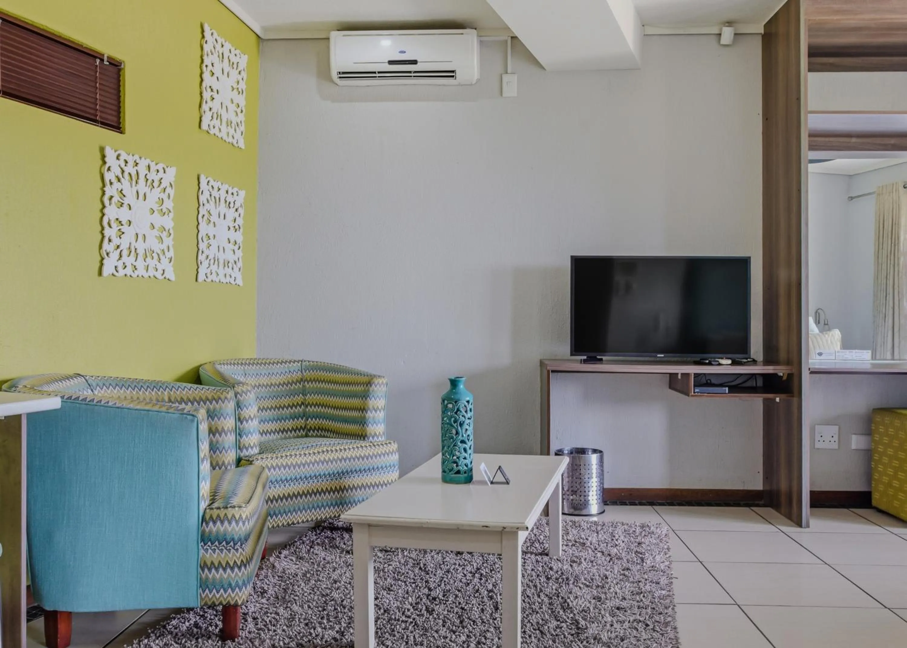 Living room in La Roca Guest House