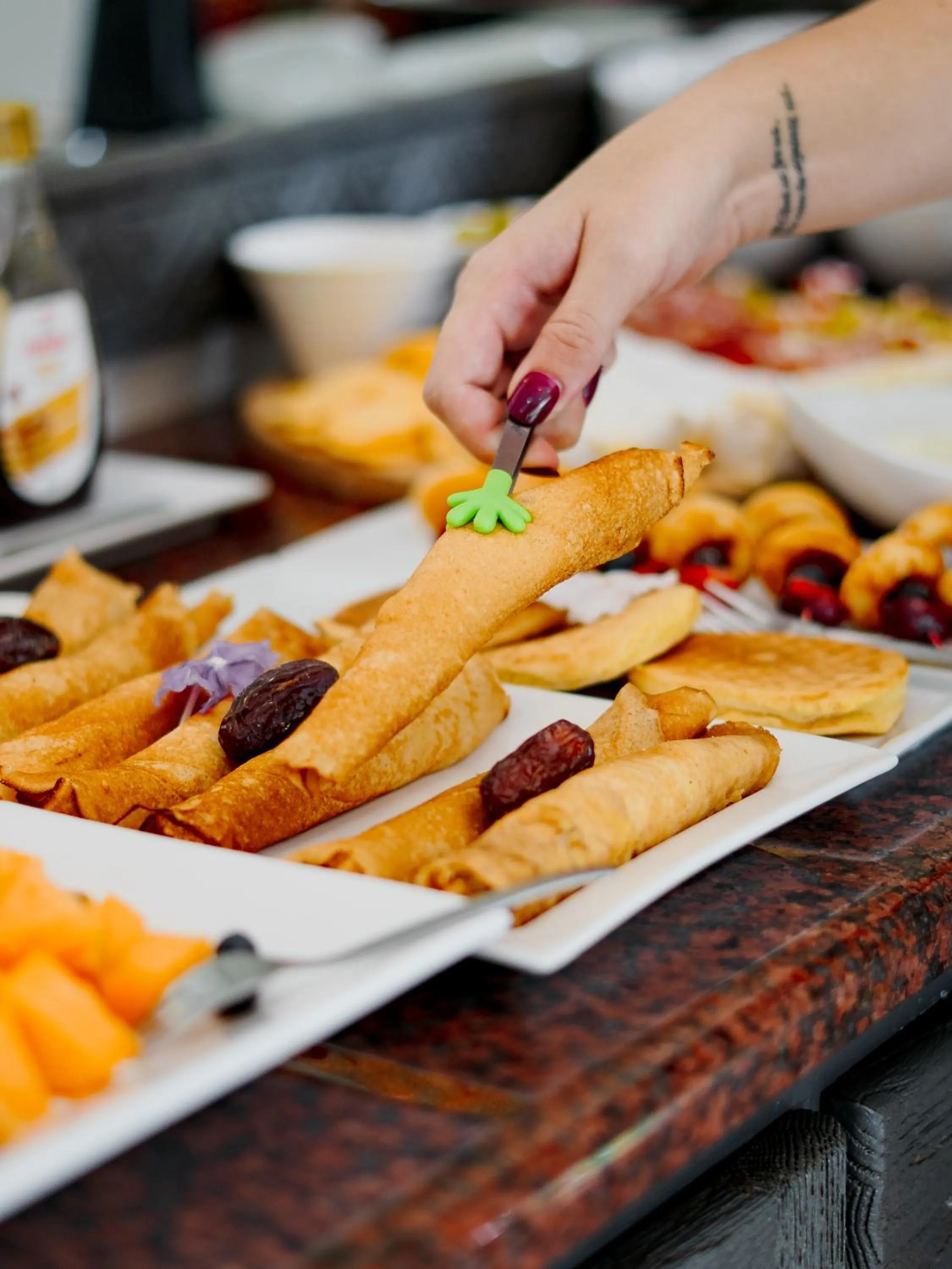 Breakfast in La Roca Guest House
