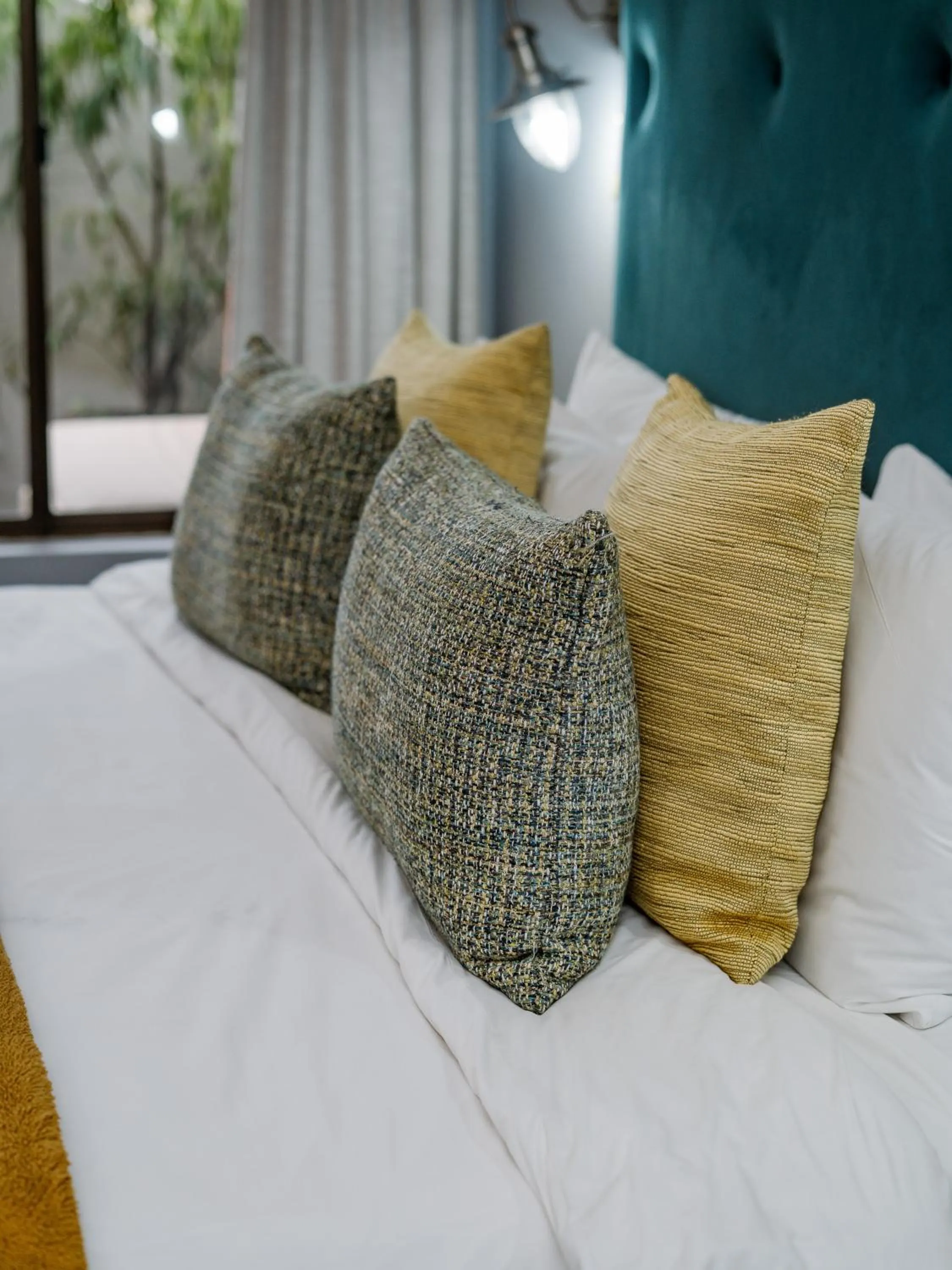 Bed in La Roca Guest House