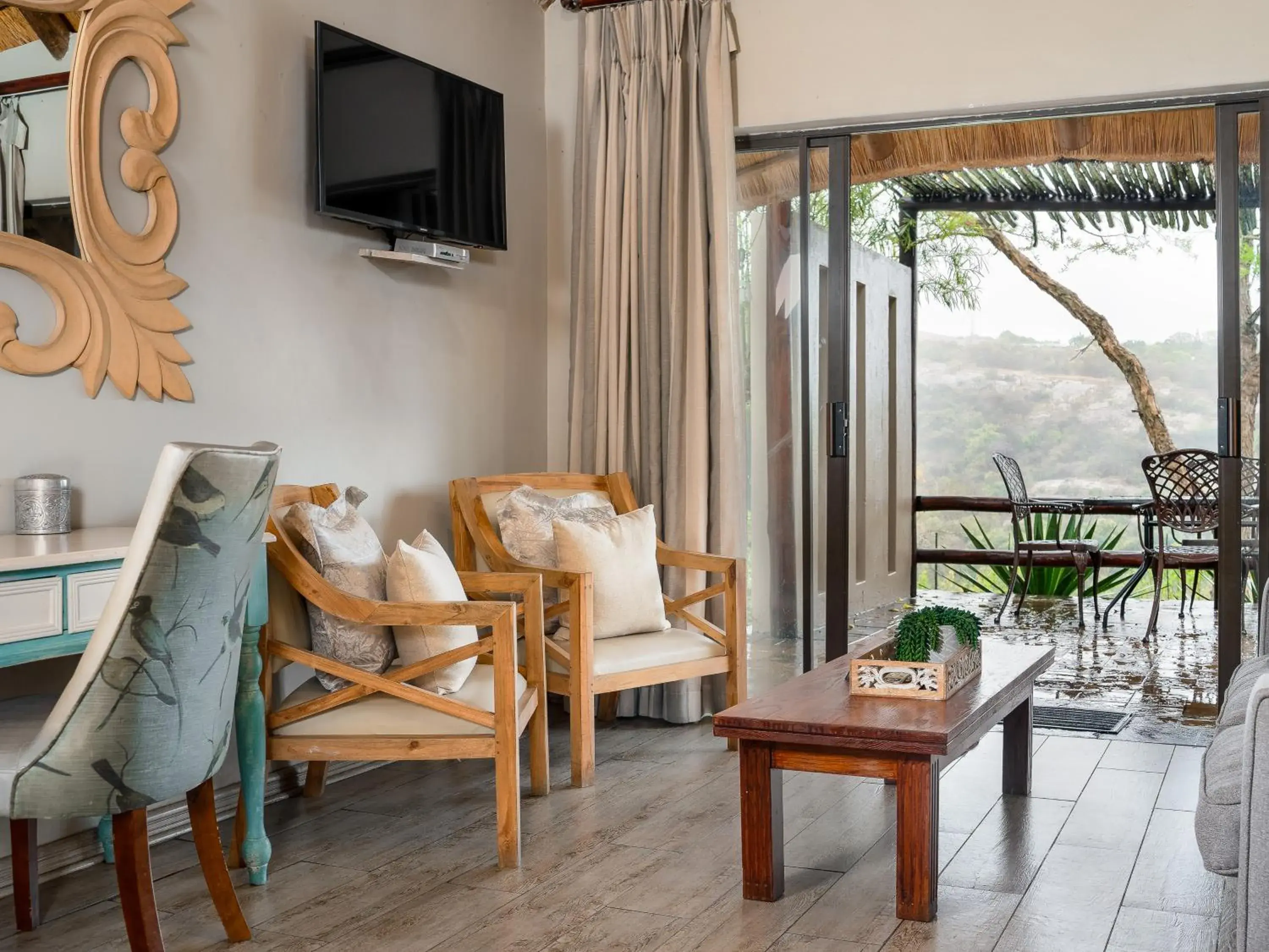 Mountain view in La Roca Guest House Mountain view in La Roca Guest House