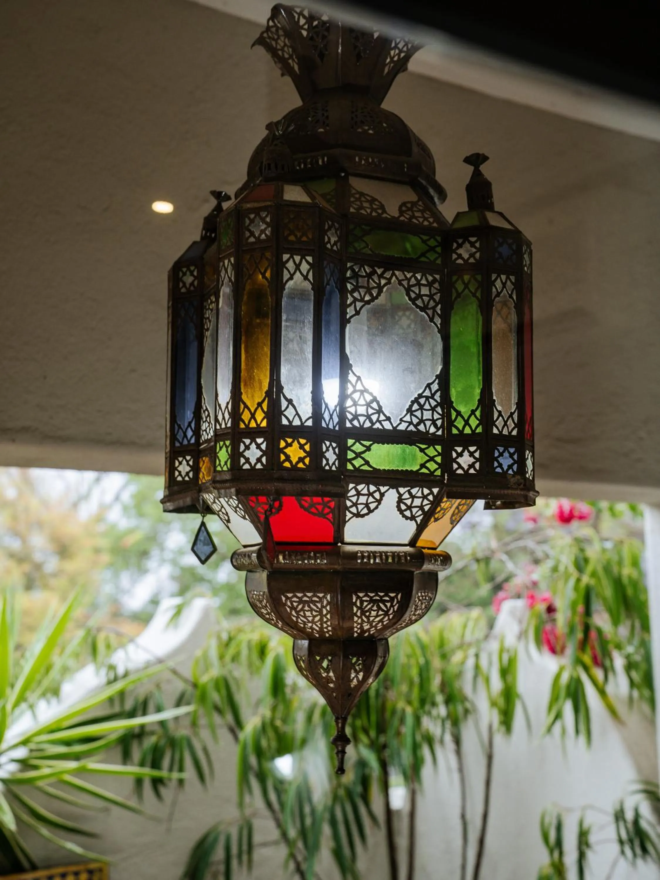 Decorative detail in La Roca Guest House