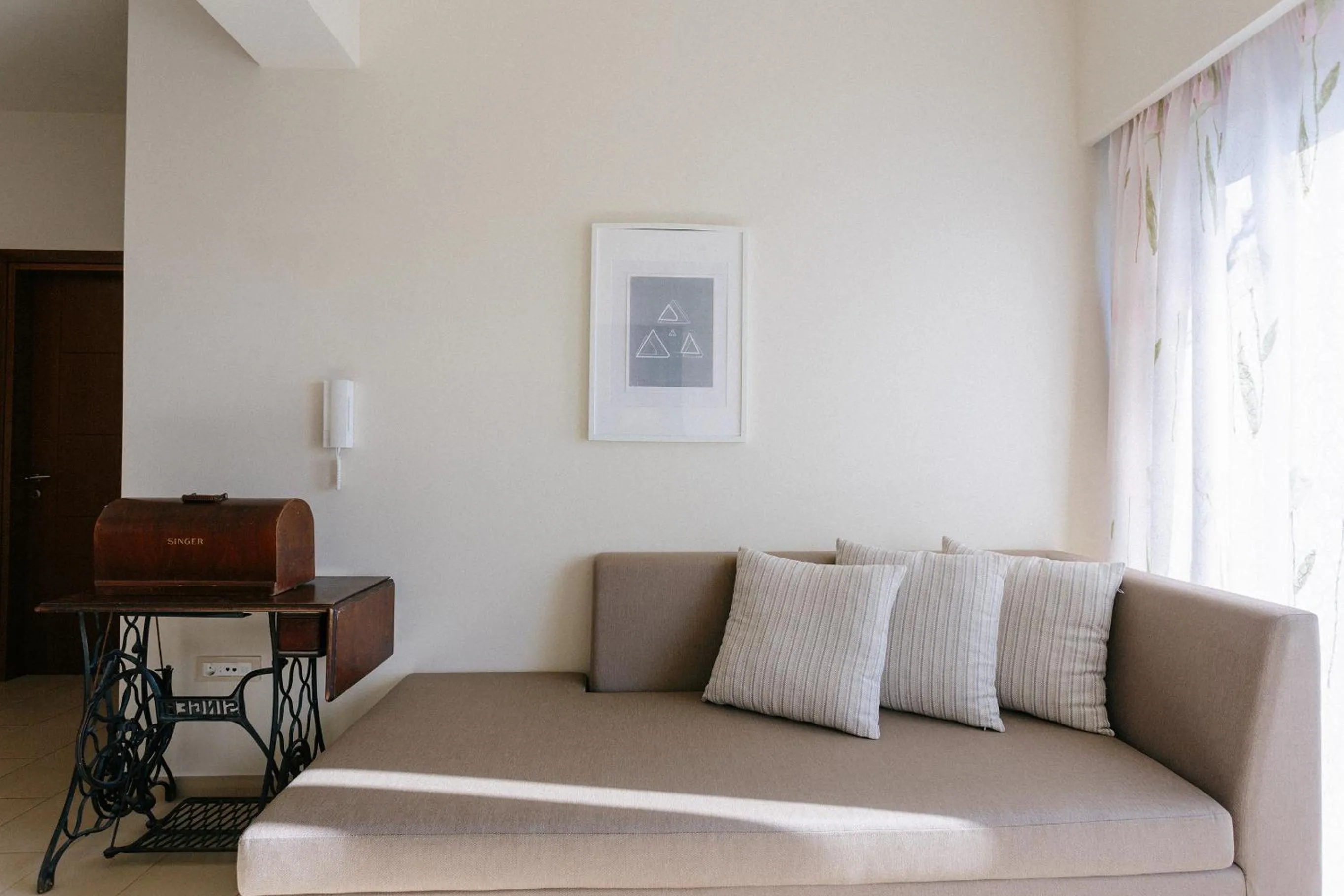 Living room in Elounda Olea Villas And Apartments