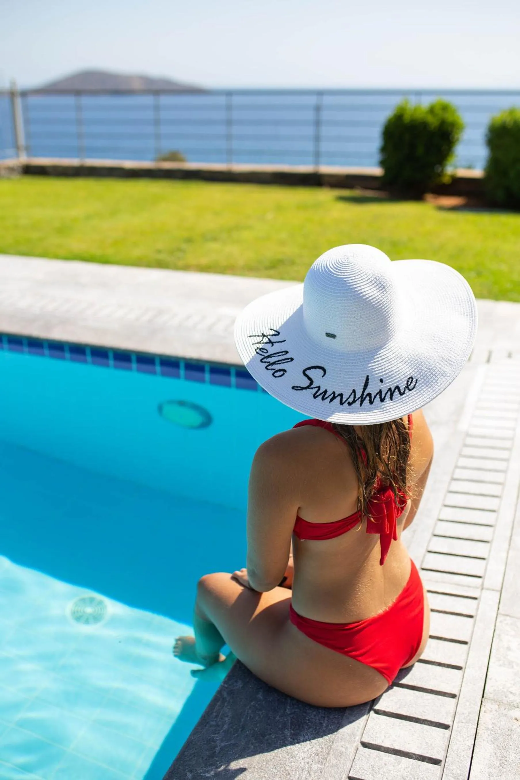 Swimming pool in Elounda Olea Villas And Apartments