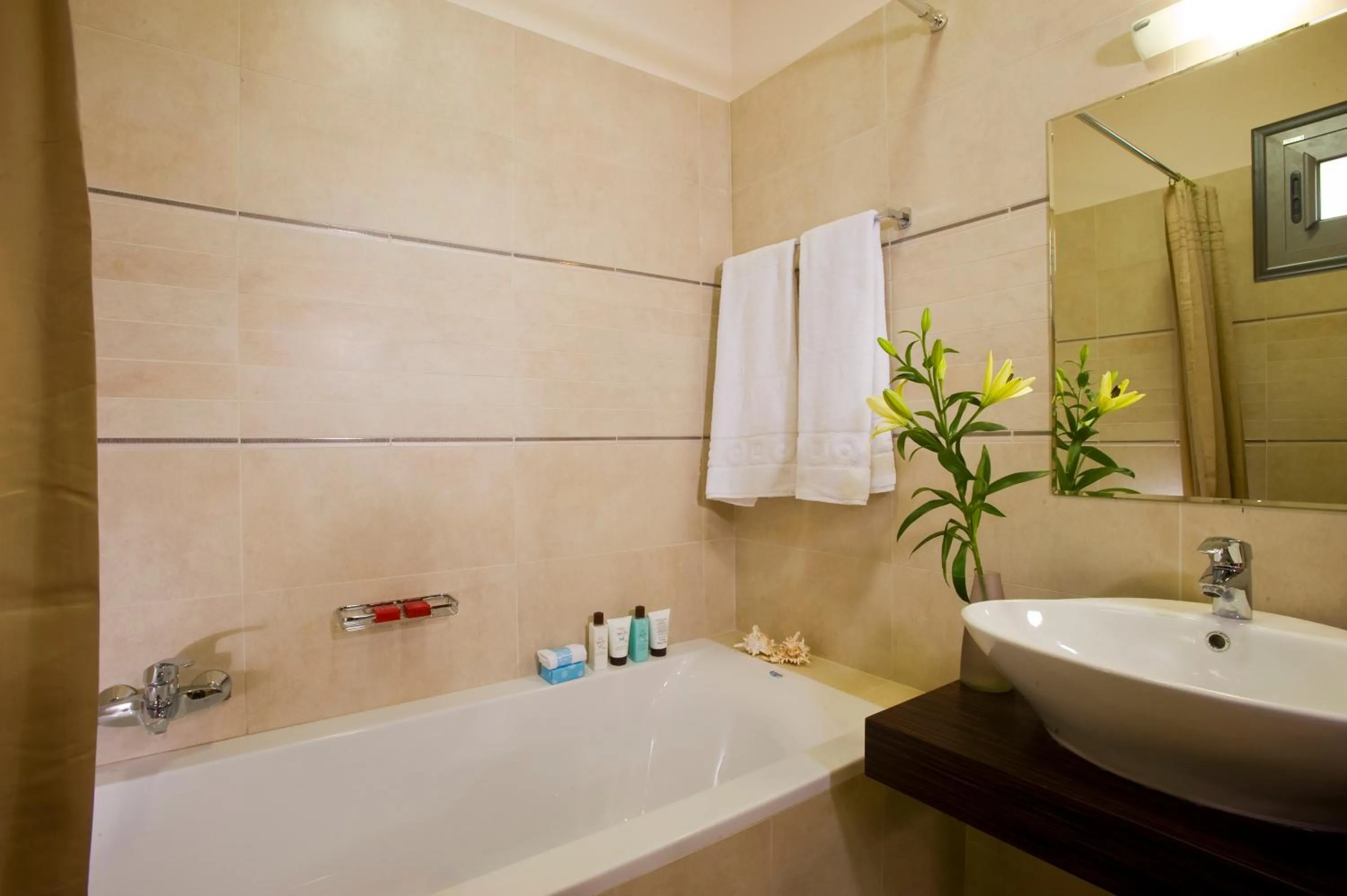 Bathroom in Elounda Olea Villas And Apartments