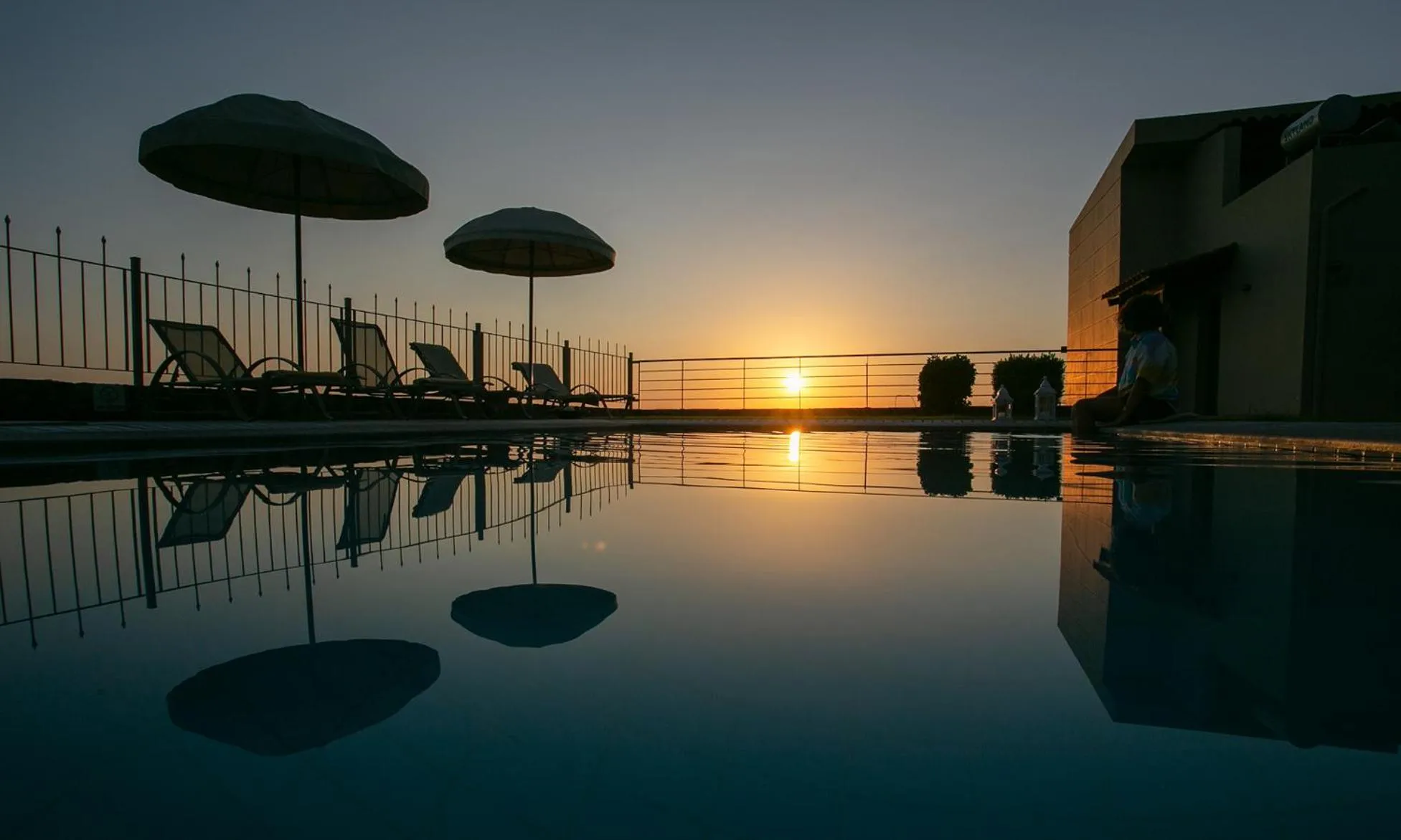 Swimming pool in Elounda Olea Villas And Apartments