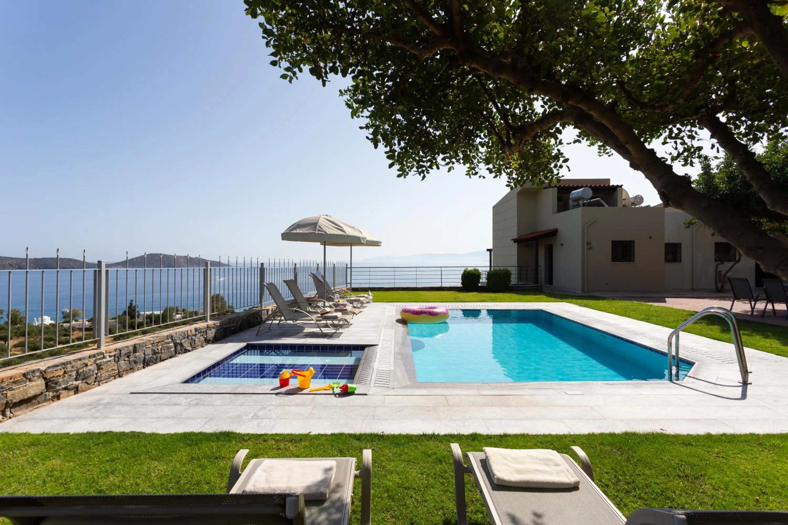 Swimming pool in Elounda Olea Villas And Apartments