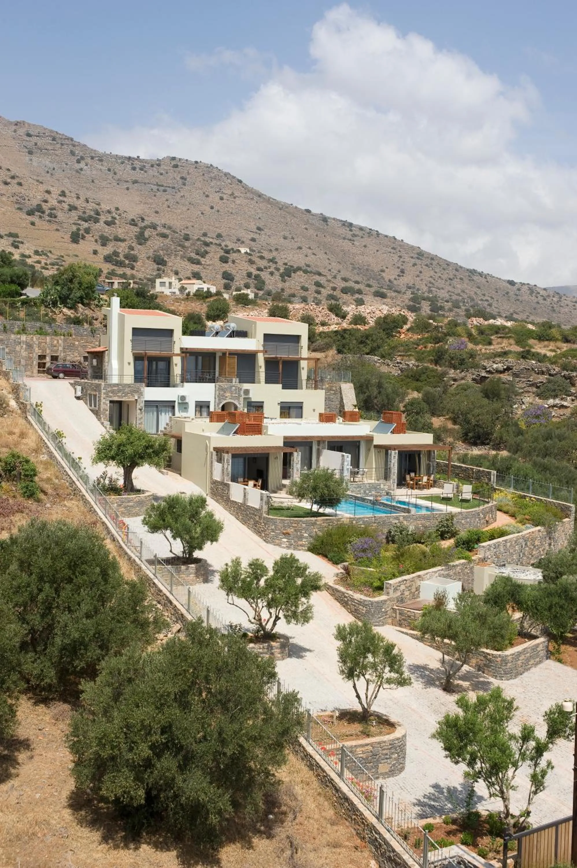 Facade/entrance in Elounda Olea Villas And Apartments