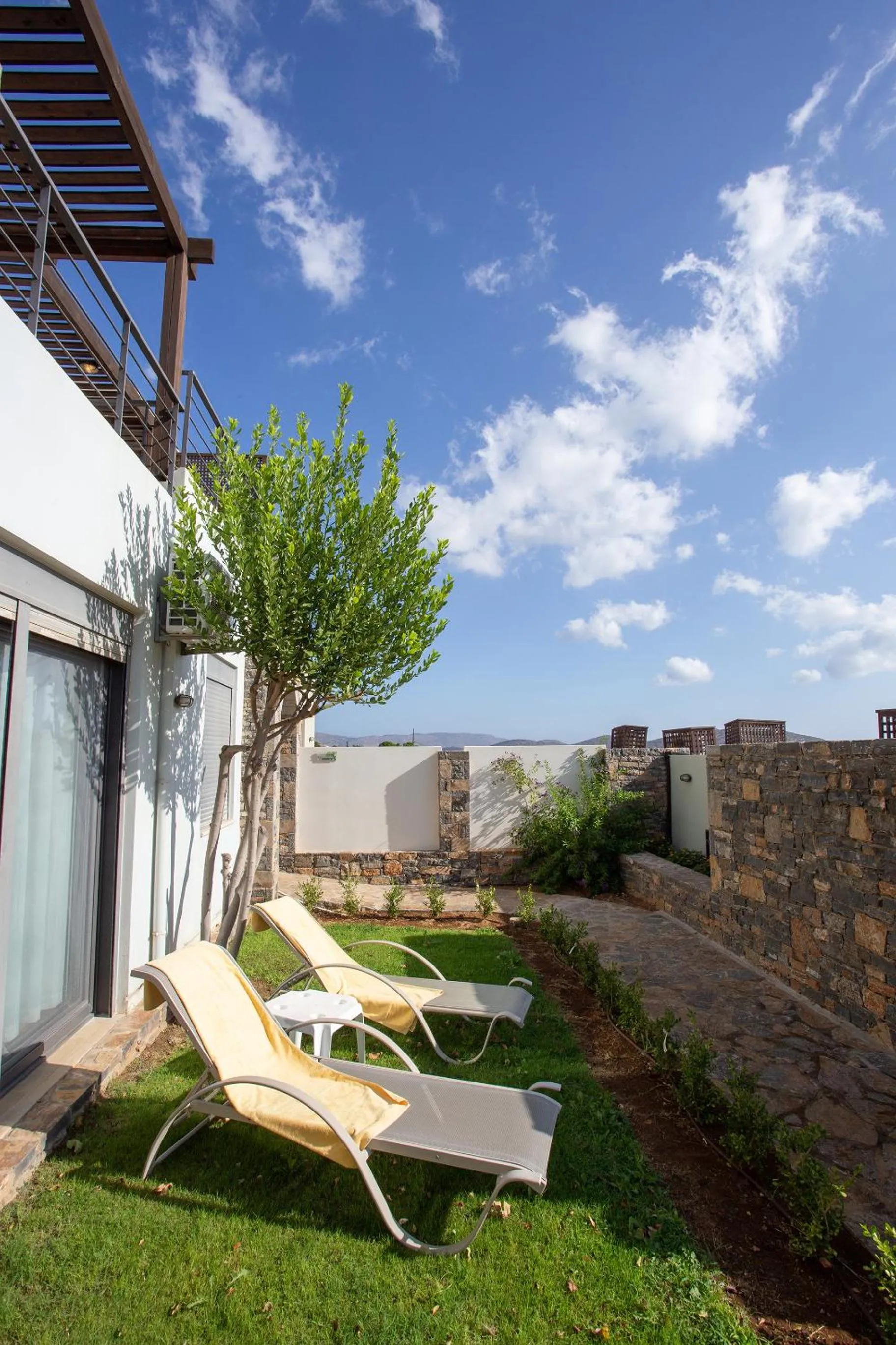 Balcony/Terrace in Elounda Olea Villas And Apartments