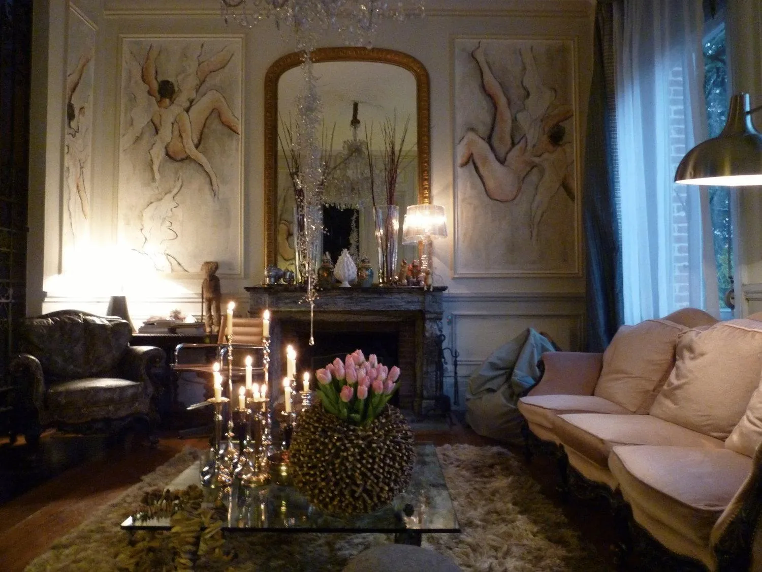 Living room in Le Grand Duc