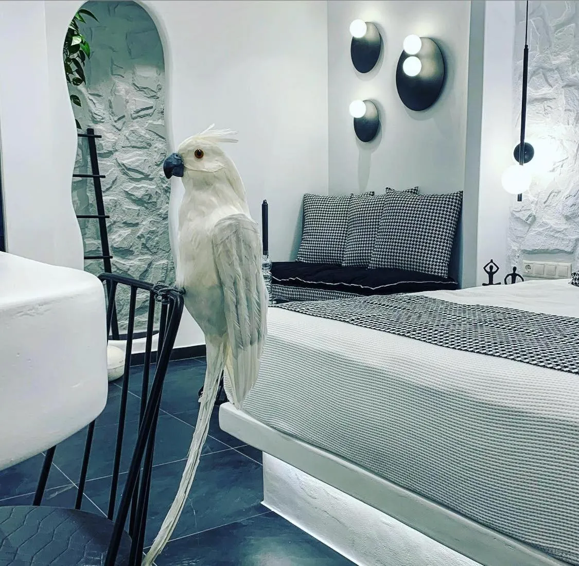 Bed in Studios Panos