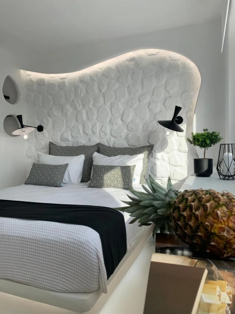 Bed in Studios Panos