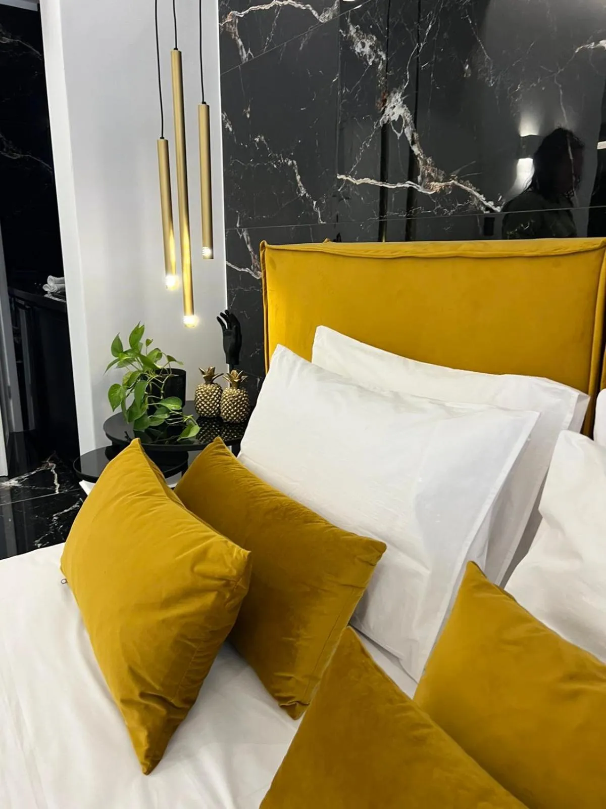 Bed in Studios Panos