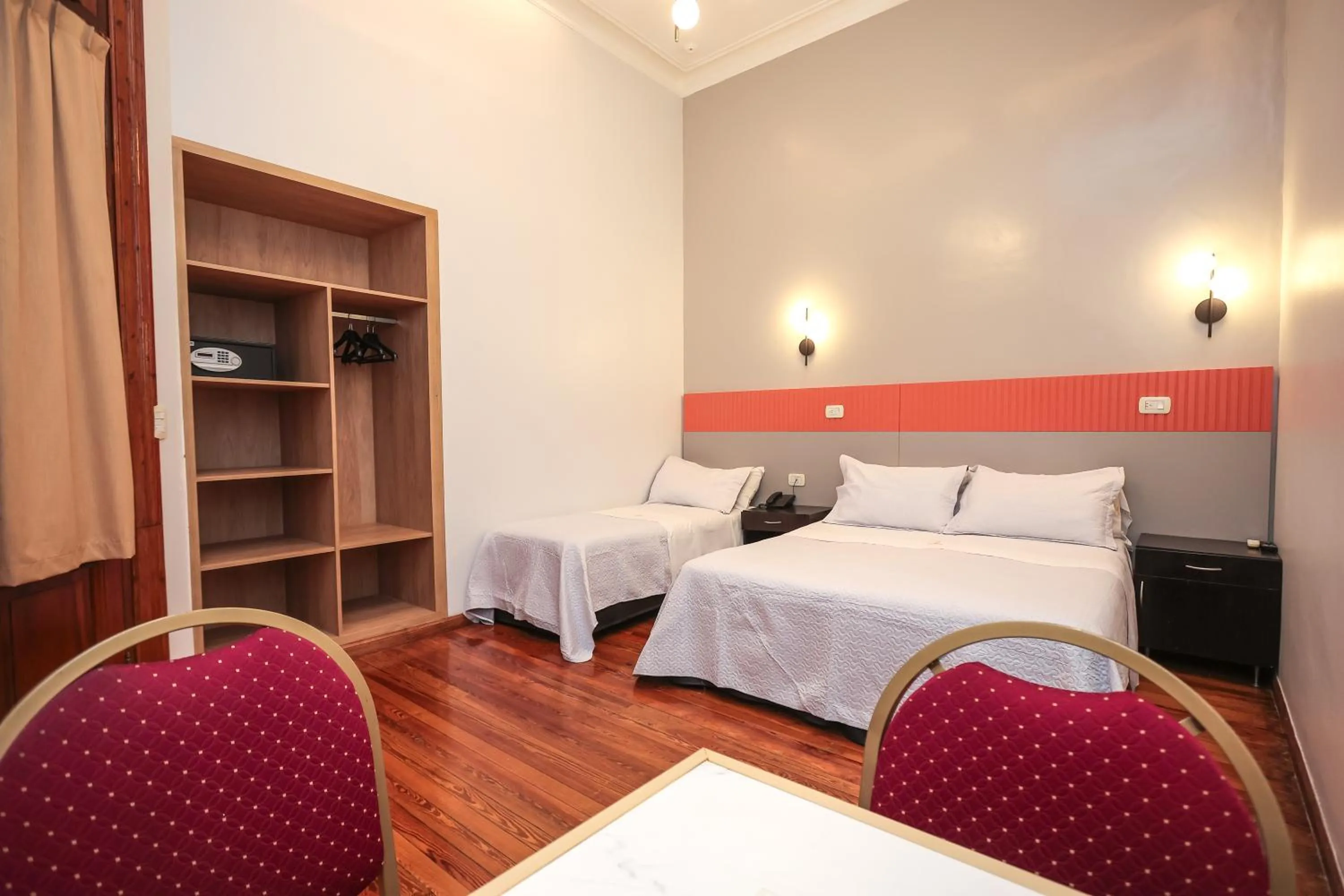 Bed in Hotel A&B Internacional