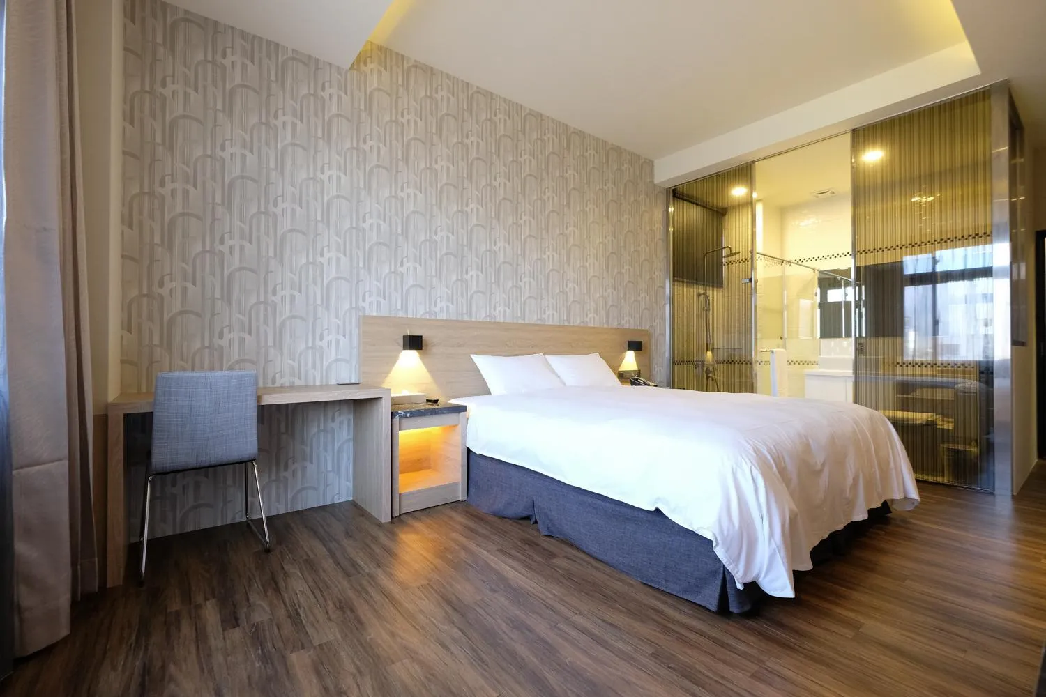 Bed in Yu Chun Hotel