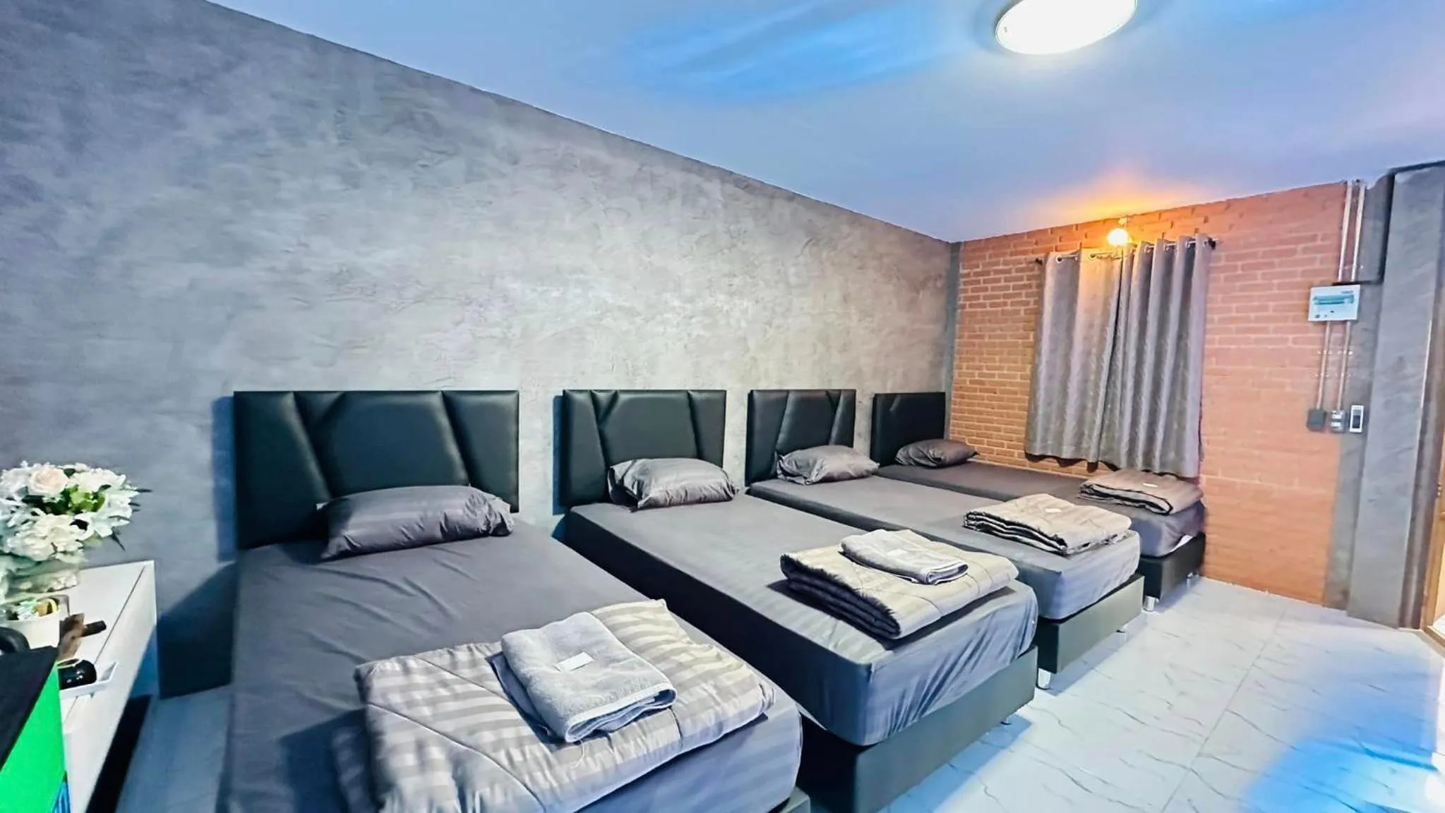 Bed in บ้านภทรพรรณ ขุนยวม แม่ฮ่องสอน PATARAPHAN HOUSE, Khunyuam, Maehongson, Thailand