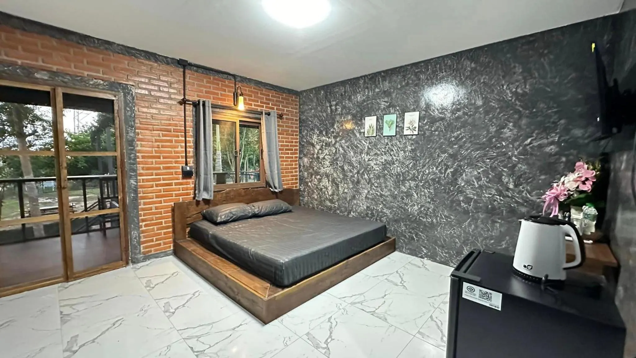 Bed in บ้านภทรพรรณ ขุนยวม แม่ฮ่องสอน PATARAPHAN HOUSE, Khunyuam, Maehongson, Thailand