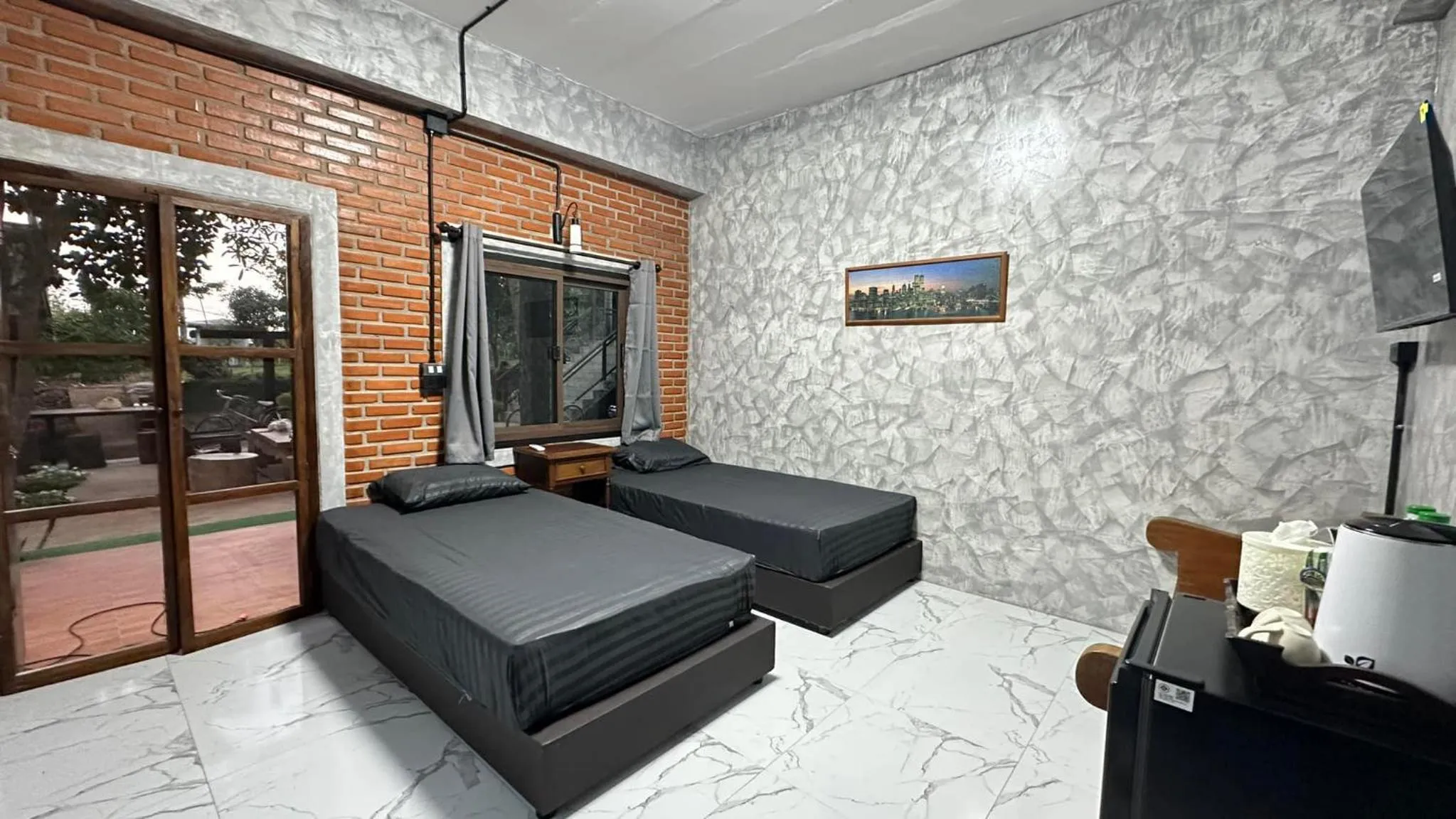 Bed in บ้านภทรพรรณ ขุนยวม แม่ฮ่องสอน PATARAPHAN HOUSE, Khunyuam, Maehongson, Thailand