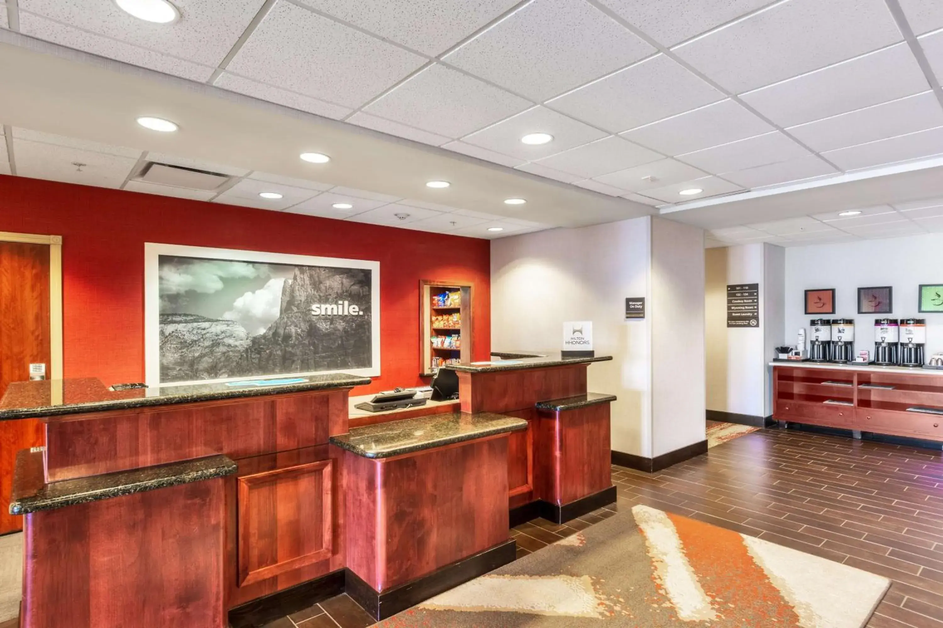 Lobby or reception in Hampton Inn Rawlins Lobby or reception in Hampton Inn Rawlins