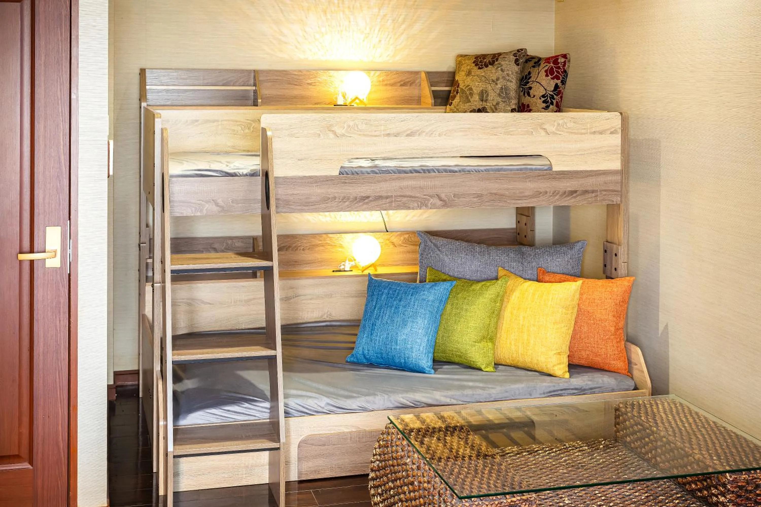 Bed in Hotel BaliAn Resort Kawasaki