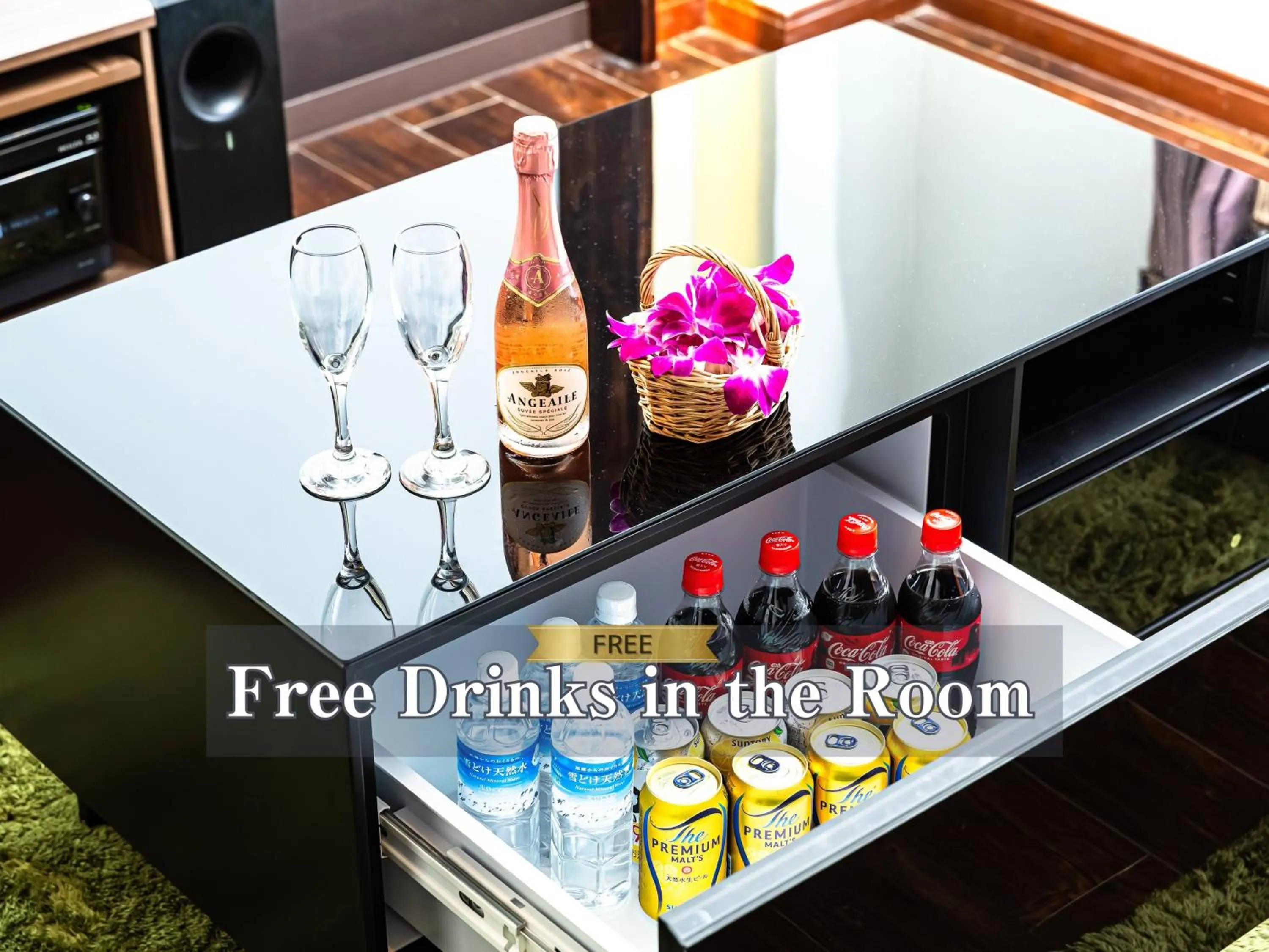 Drinks in Hotel BaliAn Resort Kawasaki