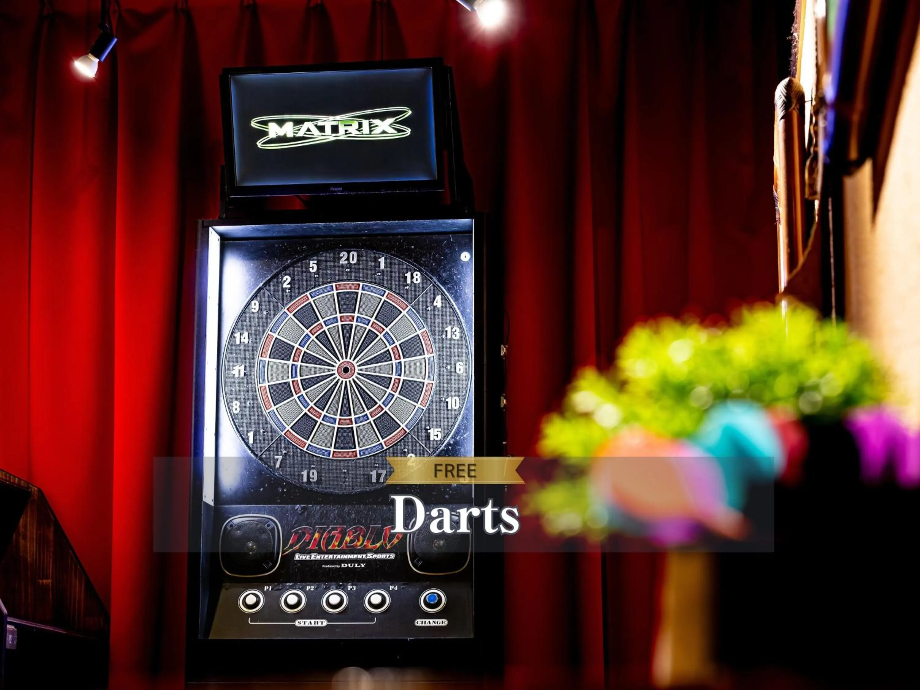 Darts in Hotel BaliAn Resort Kawasaki
