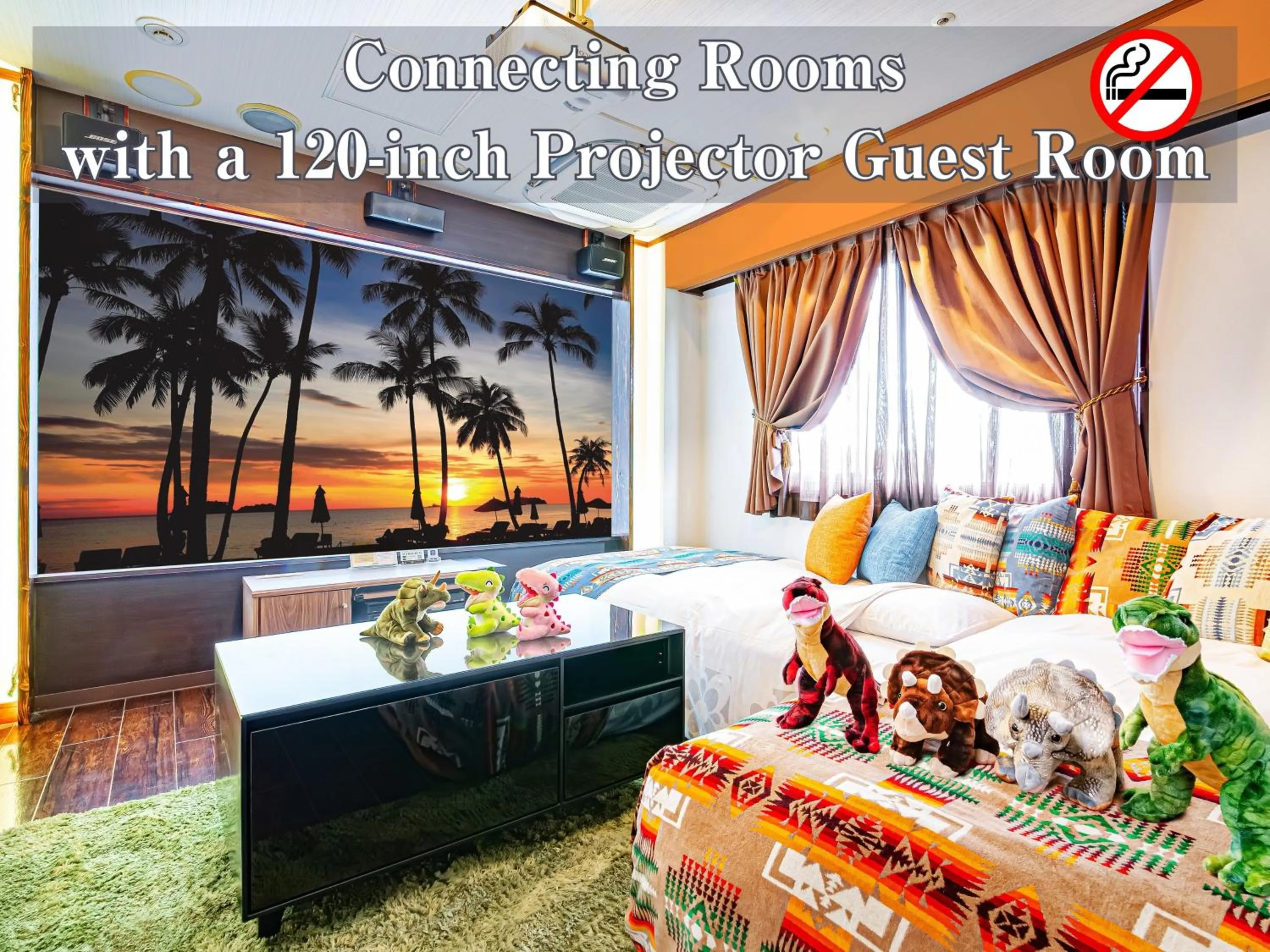 Living room in Hotel BaliAn Resort Kawasaki