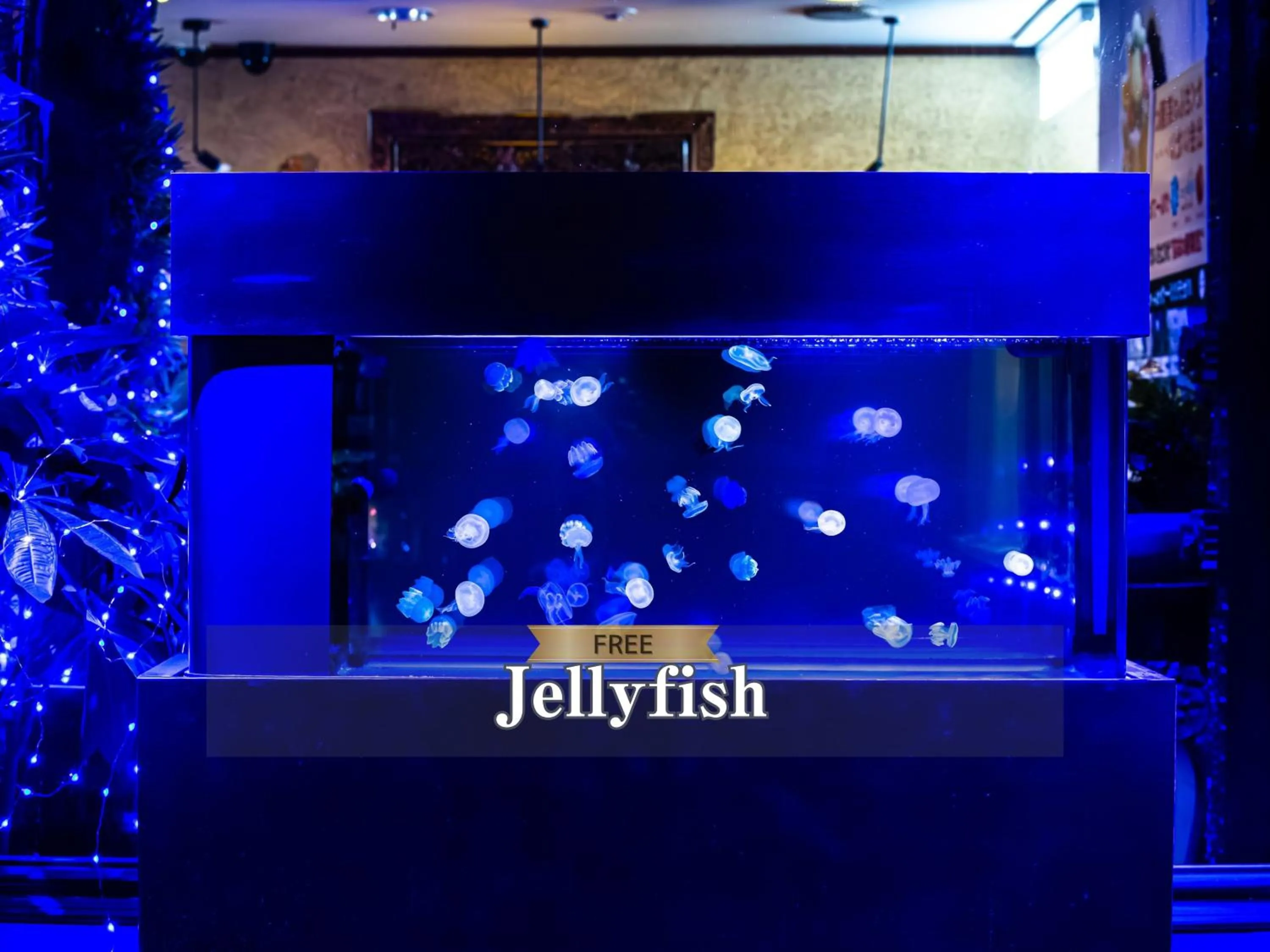 Text overlay in Hotel BaliAn Resort Kawasaki