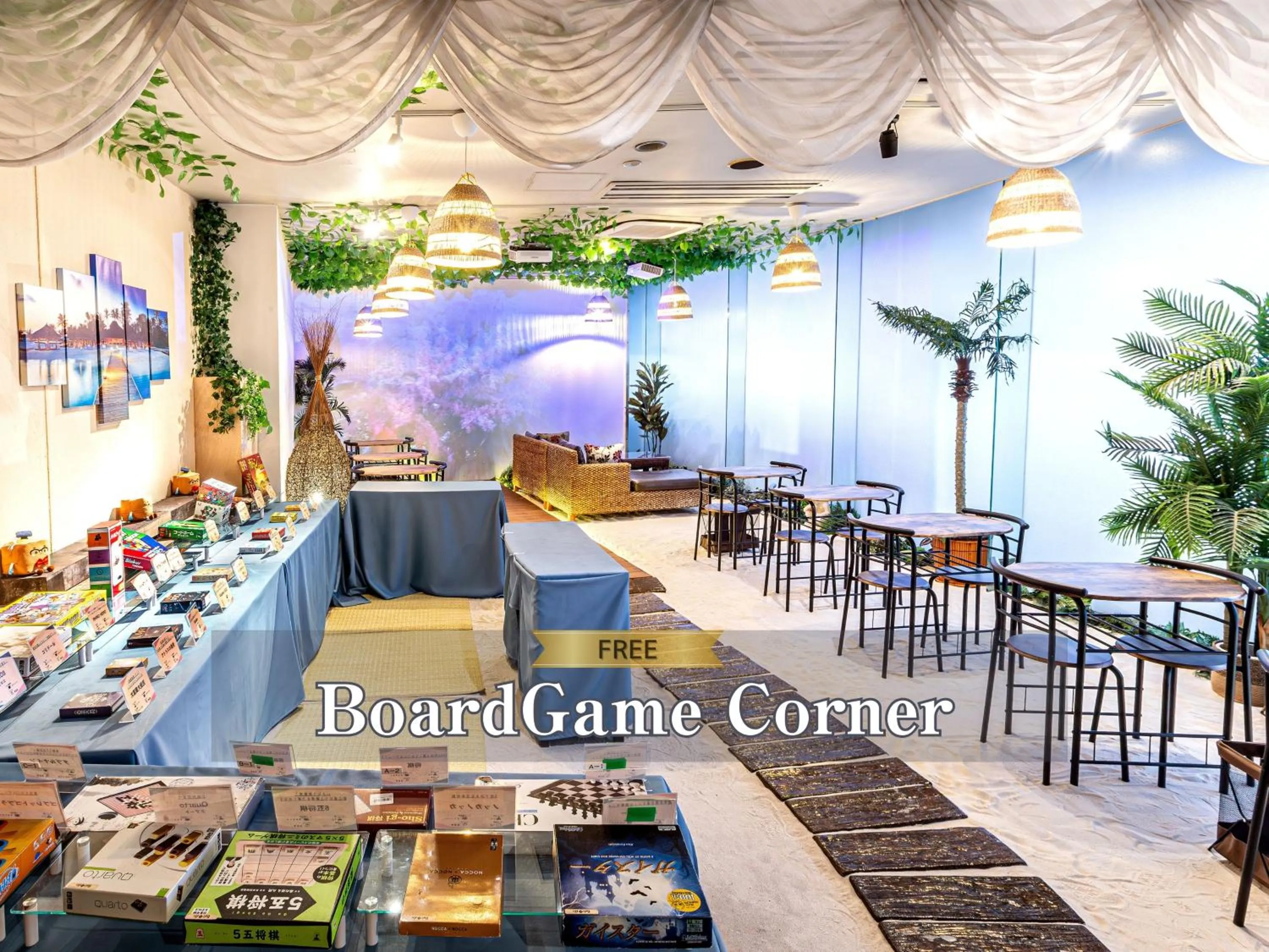 Game Room in Hotel BaliAn Resort Kawasaki