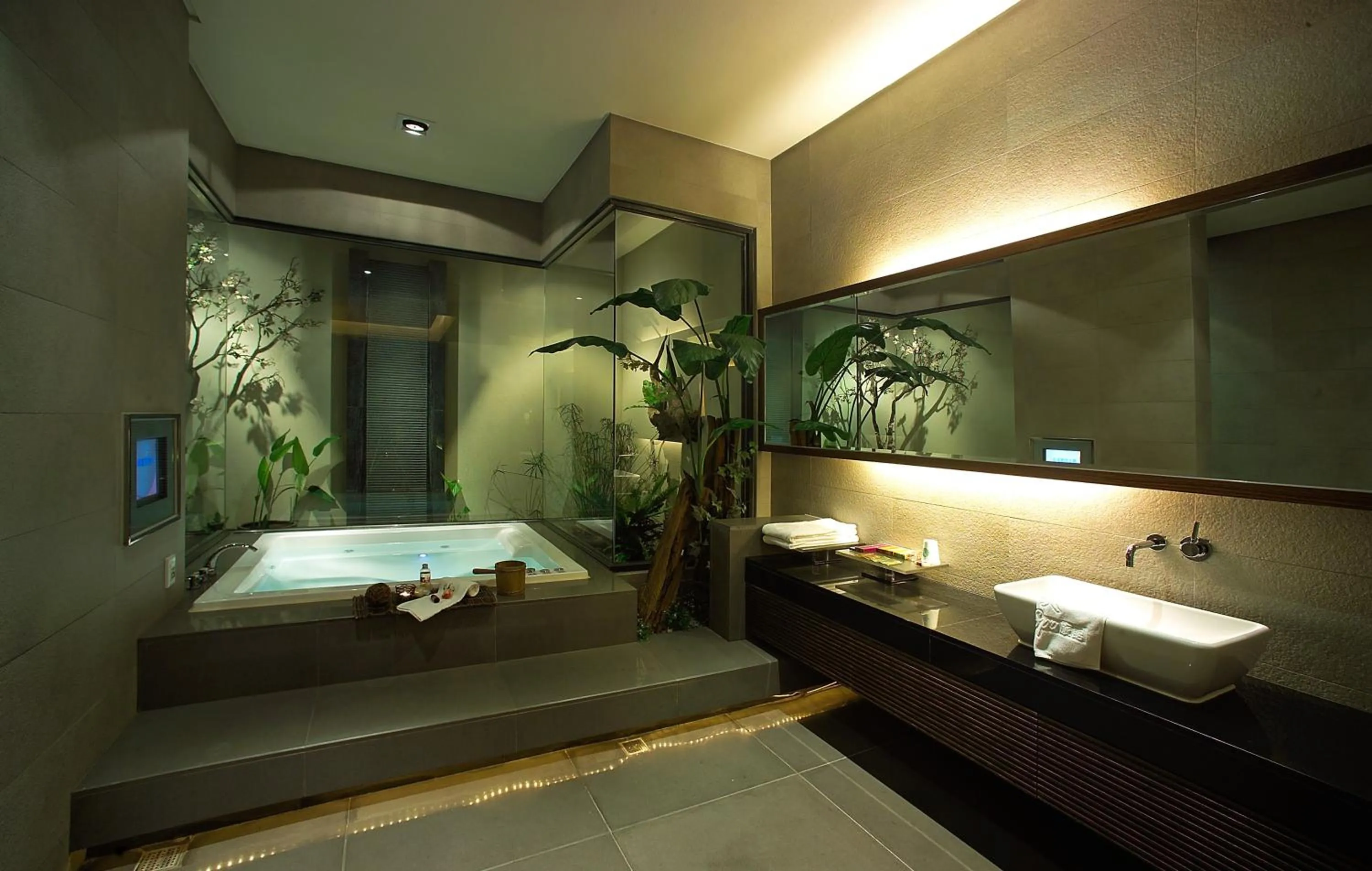 Bathroom in Spring SPA Motel 大里春天泡湯旅館