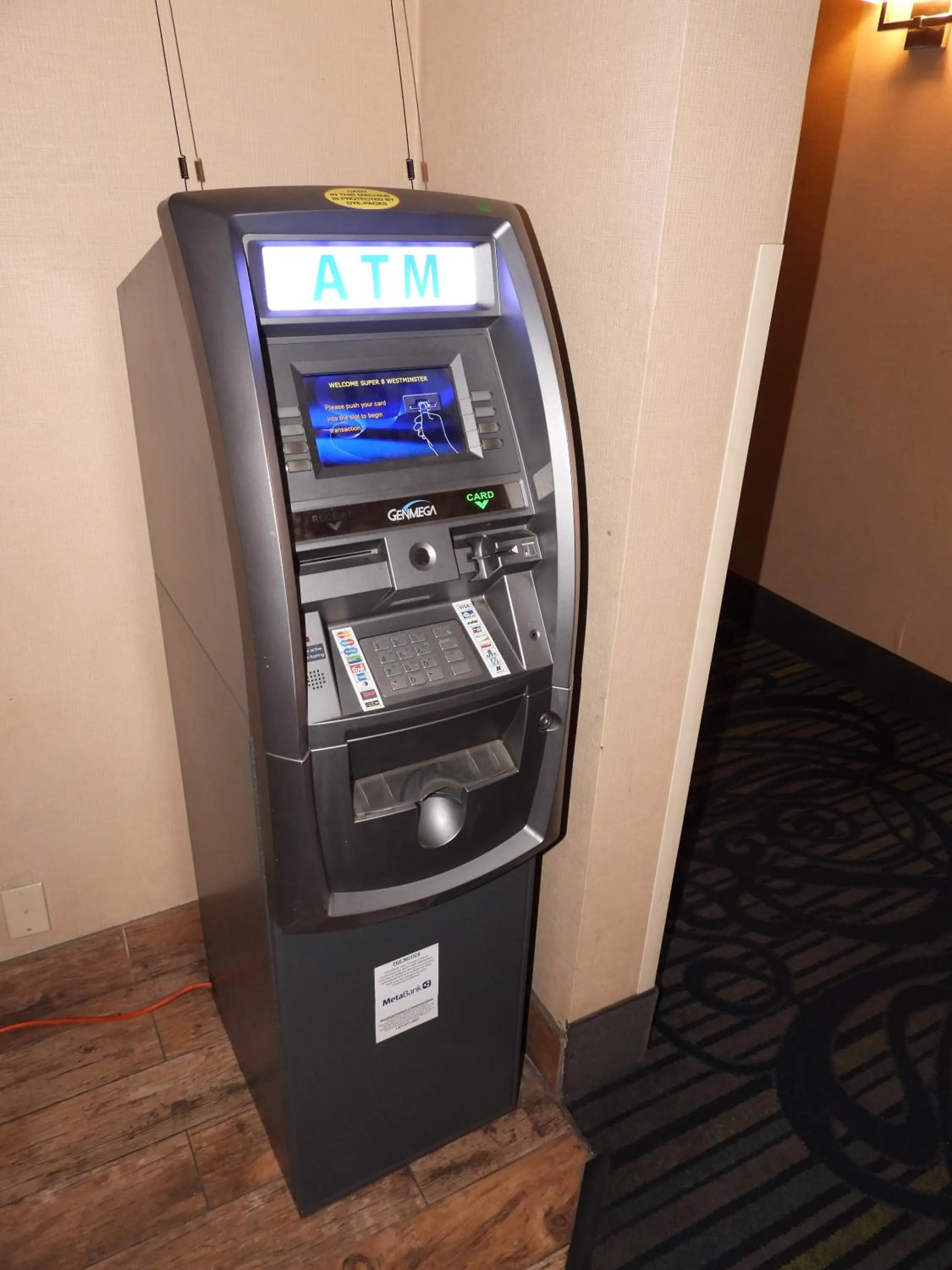 ATM in Super 8 by Wyndham Westminster Denver North