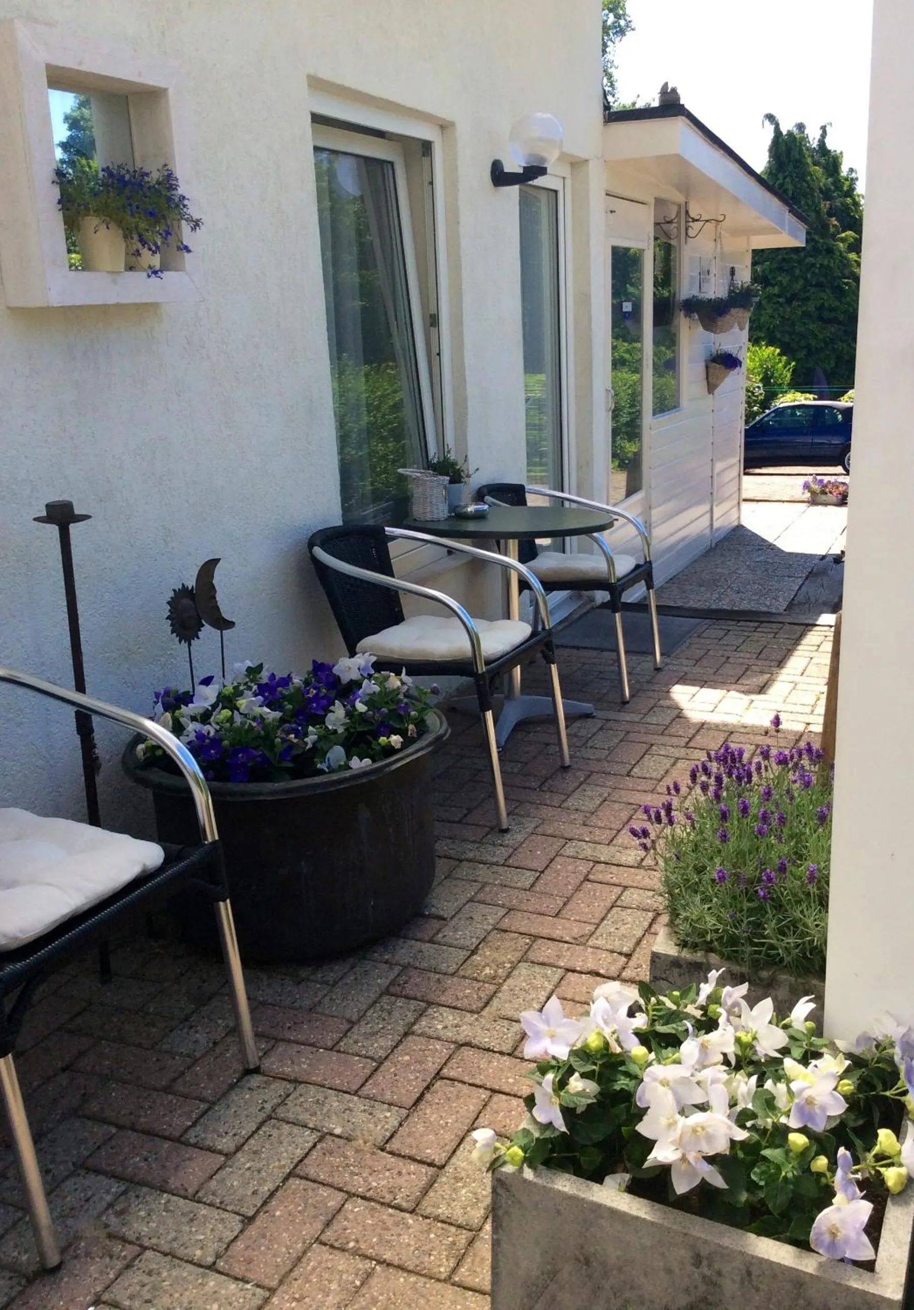 Garden in Hotel Pension Oranje