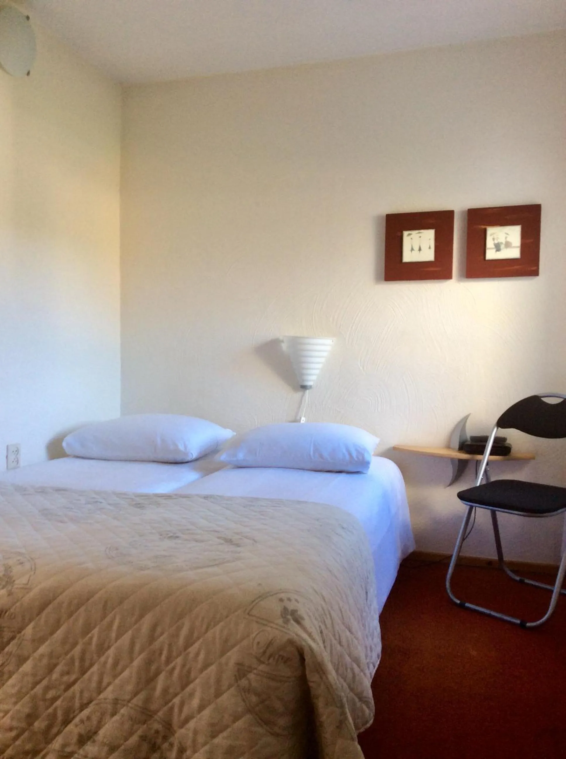 Bed in Hotel Pension Oranje