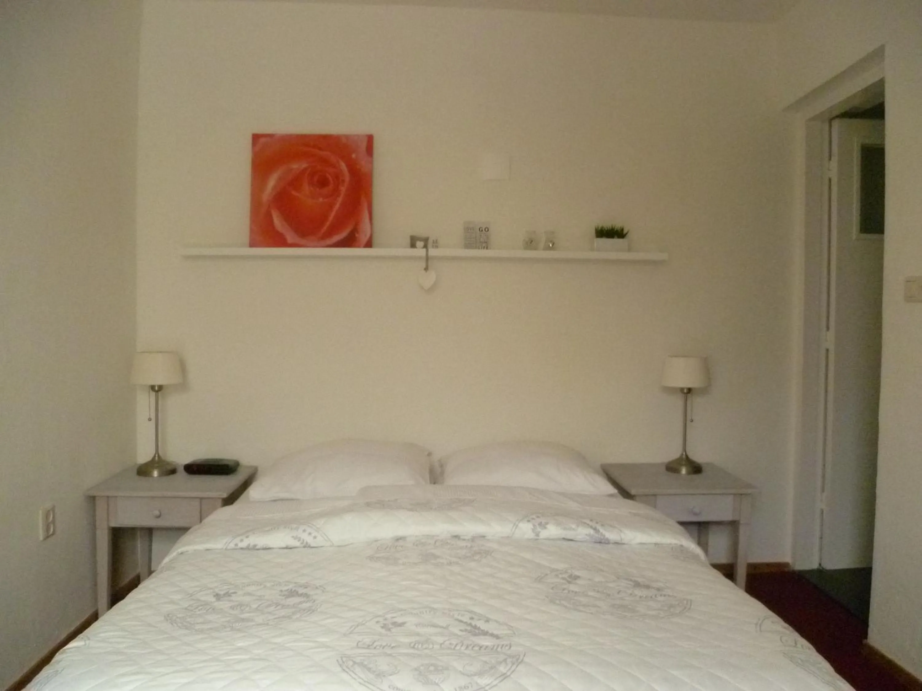 Bed in Hotel Pension Oranje