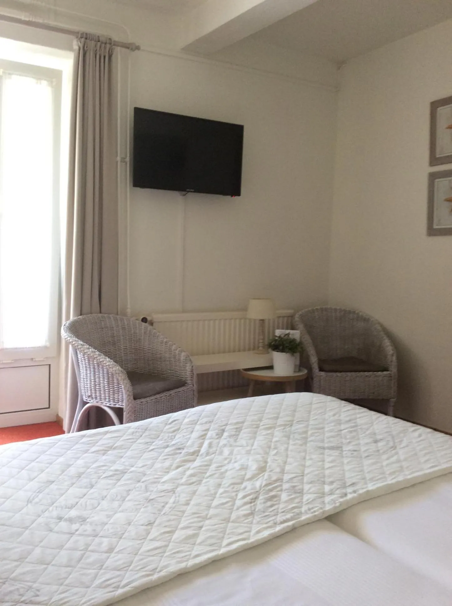Bed in Hotel Pension Oranje