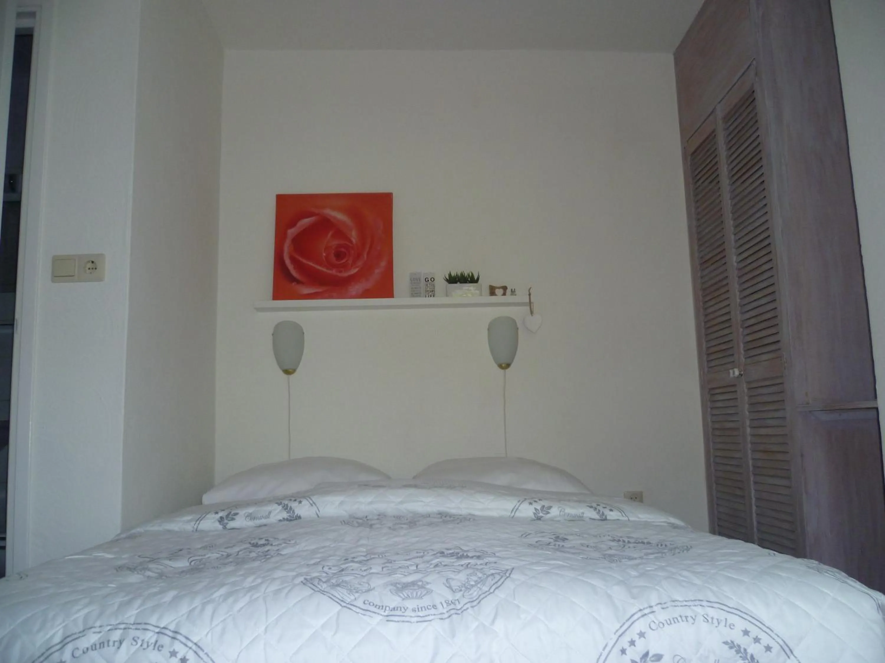 Bed in Hotel Pension Oranje