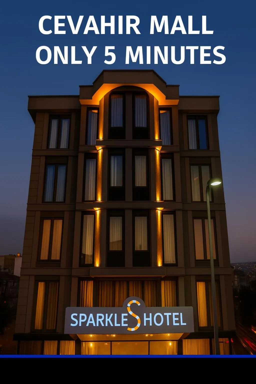Property building in Sparkle Hotel