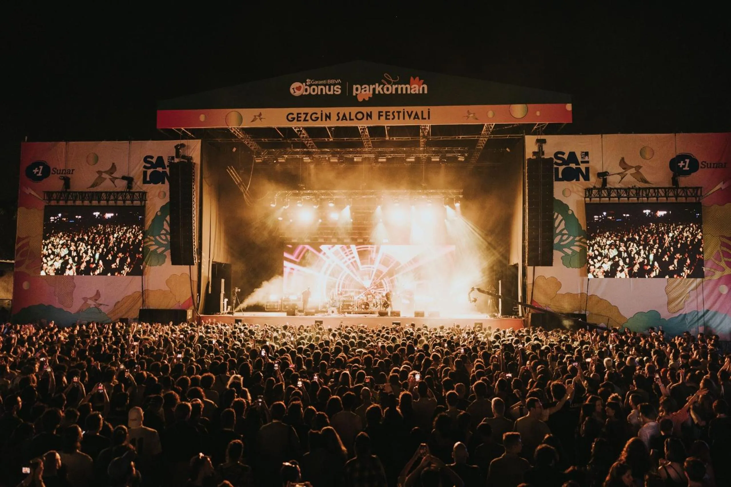 People in Sparkle Hotel