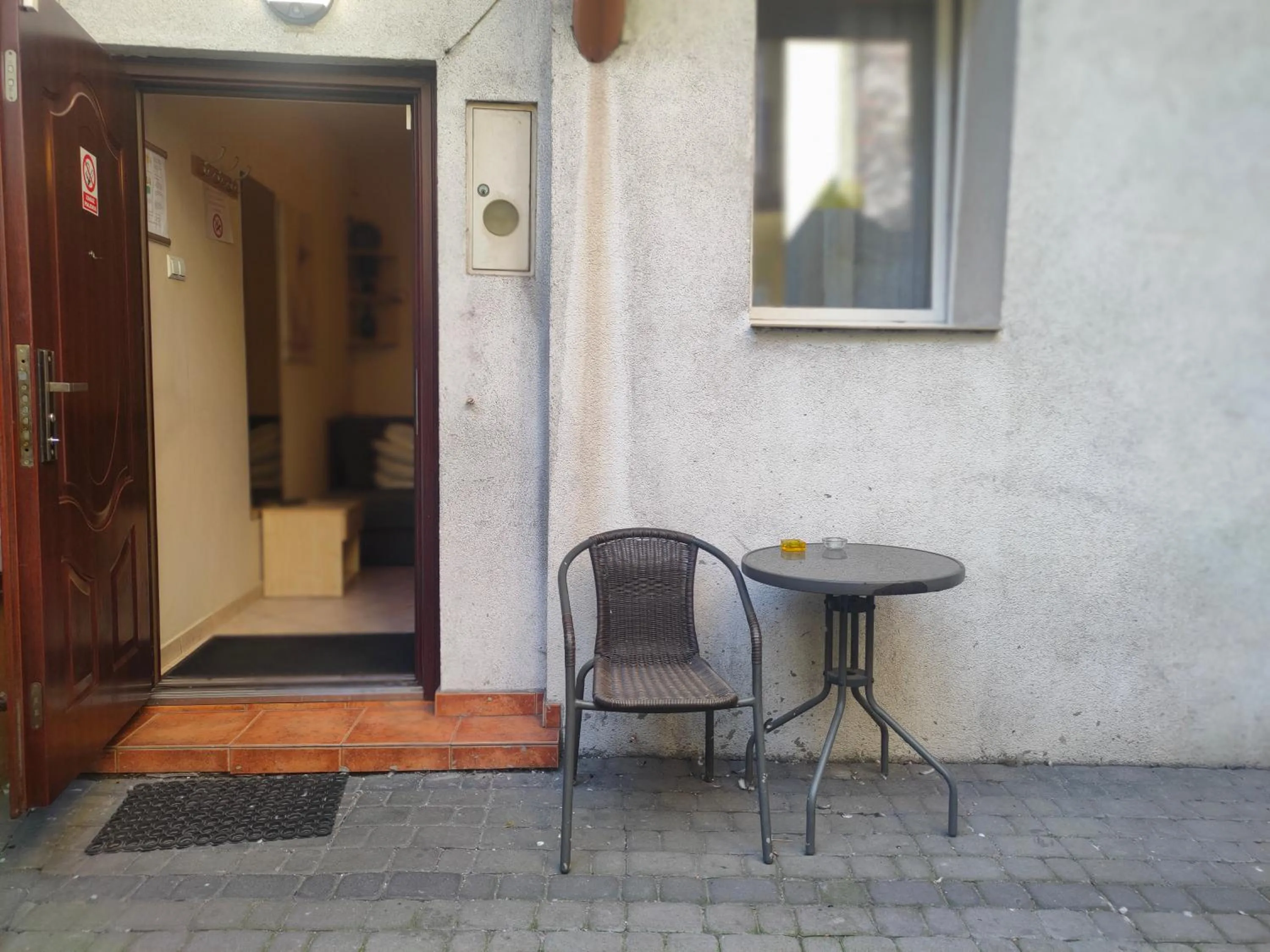 Facade/entrance in Apartamenty Amber