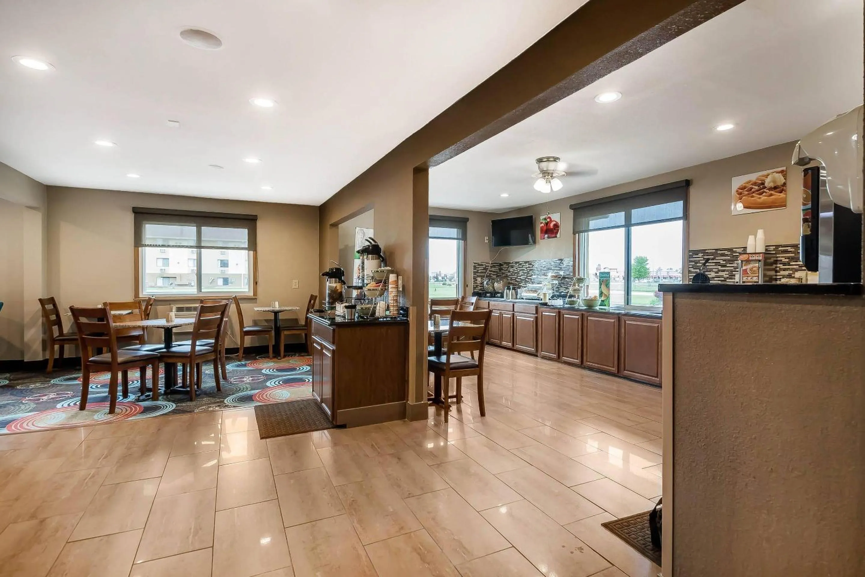 Breakfast in Quality Inn Janesville North