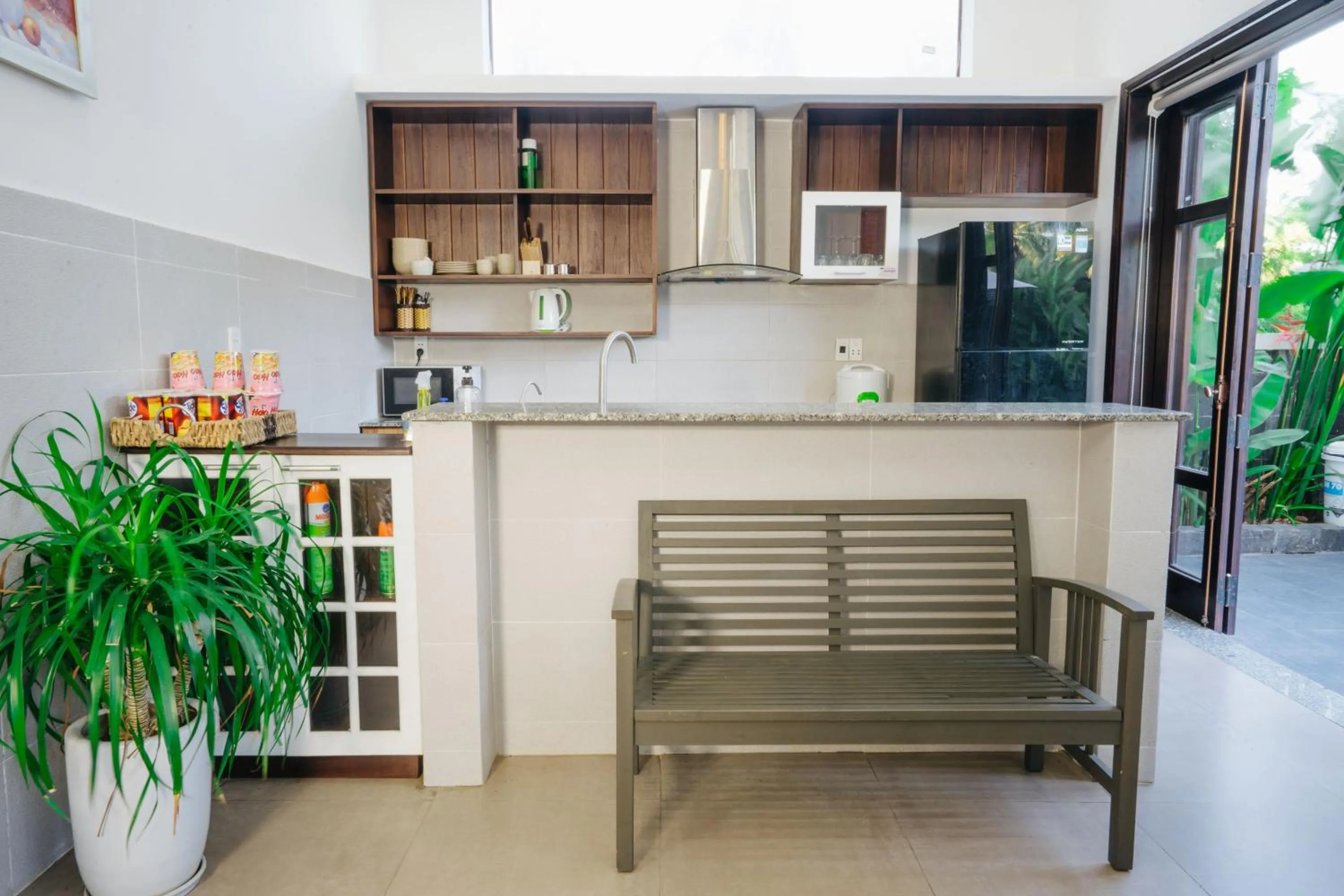 Kitchen or kitchenette in Hoi An Lotus Aroma Villa