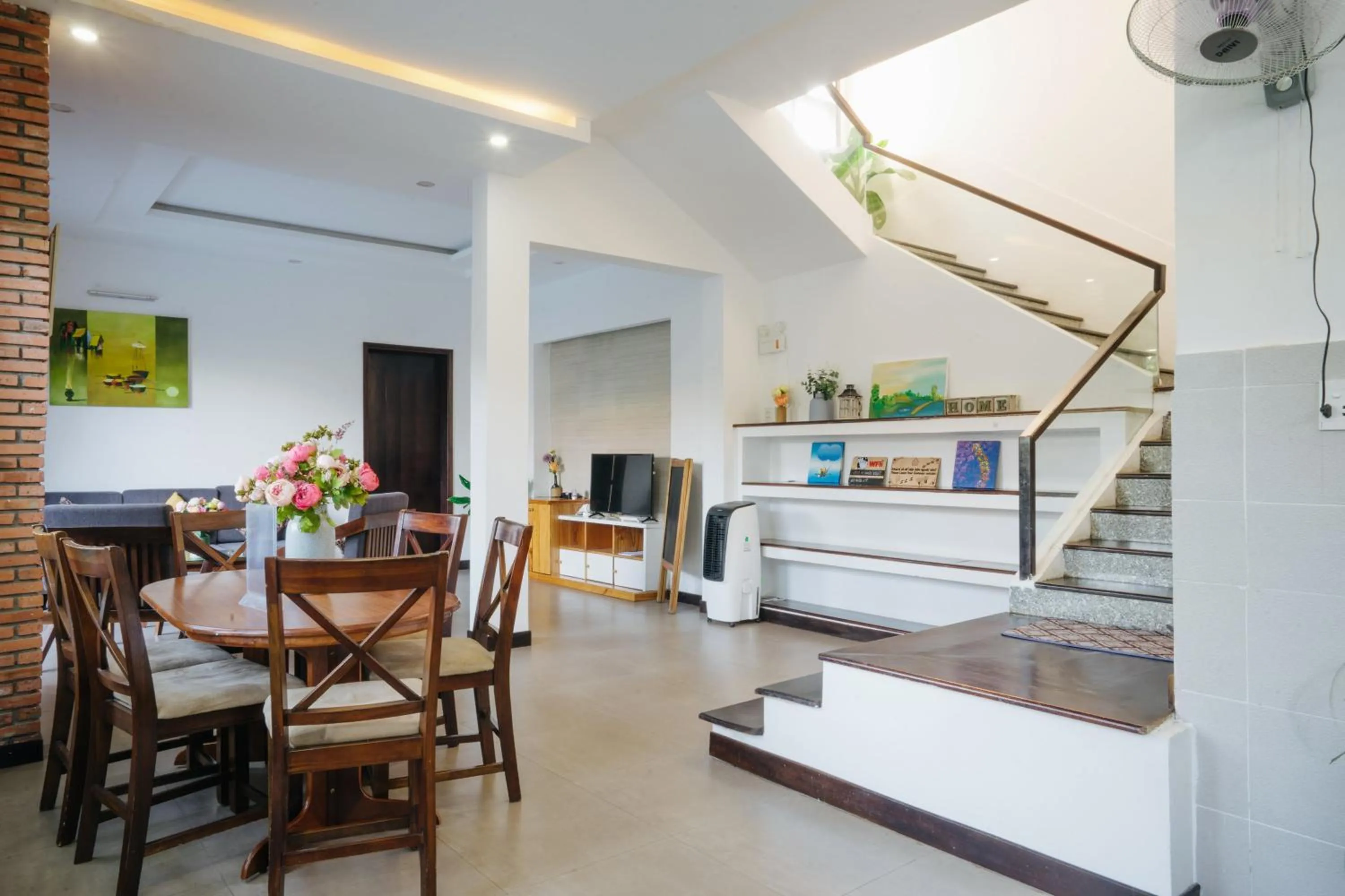 Seating area in Hoi An Lotus Aroma Villa