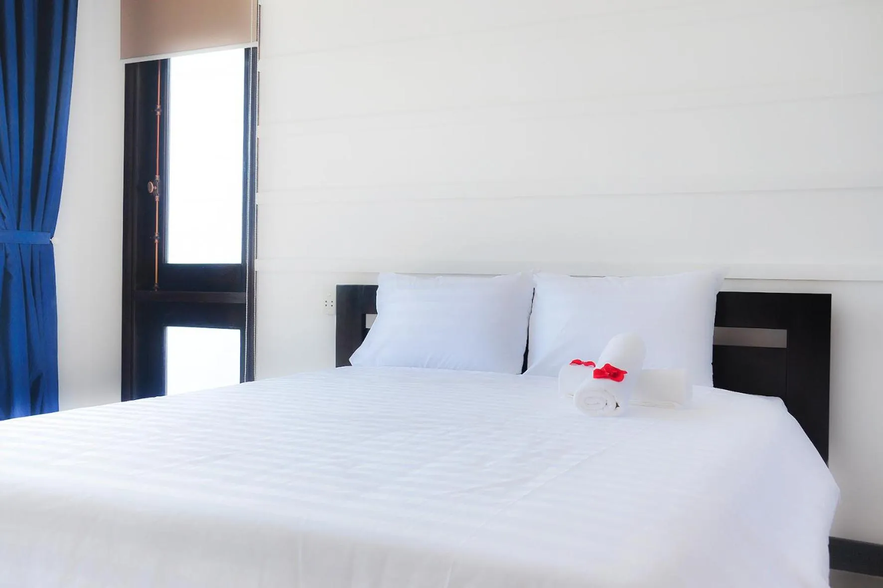 Bed in Hoi An Lotus Aroma Villa