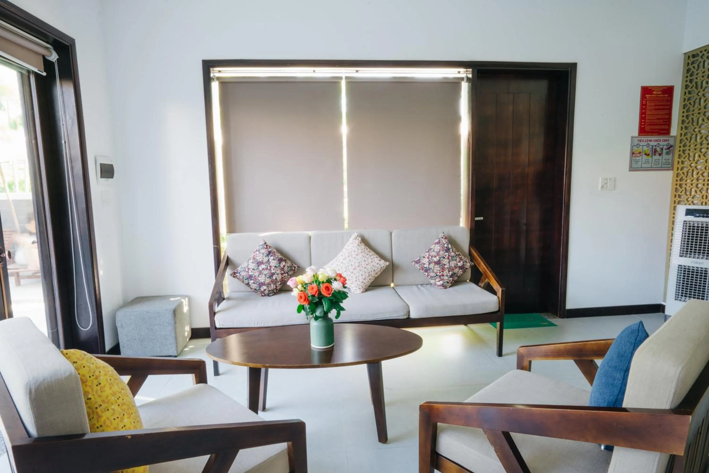 Living room in Hoi An Lotus Aroma Villa